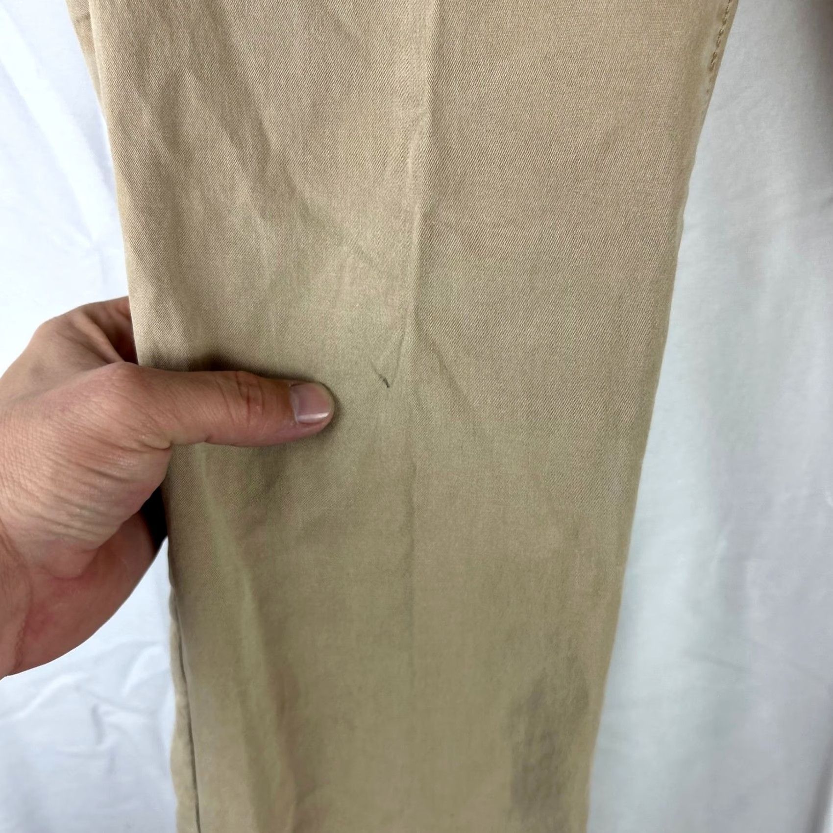Vintage American Eagle Chino Pants Men 30x32 Khaki Slim Straight Next Level Flex Size US 30 / EU 46 - 5 Thumbnail