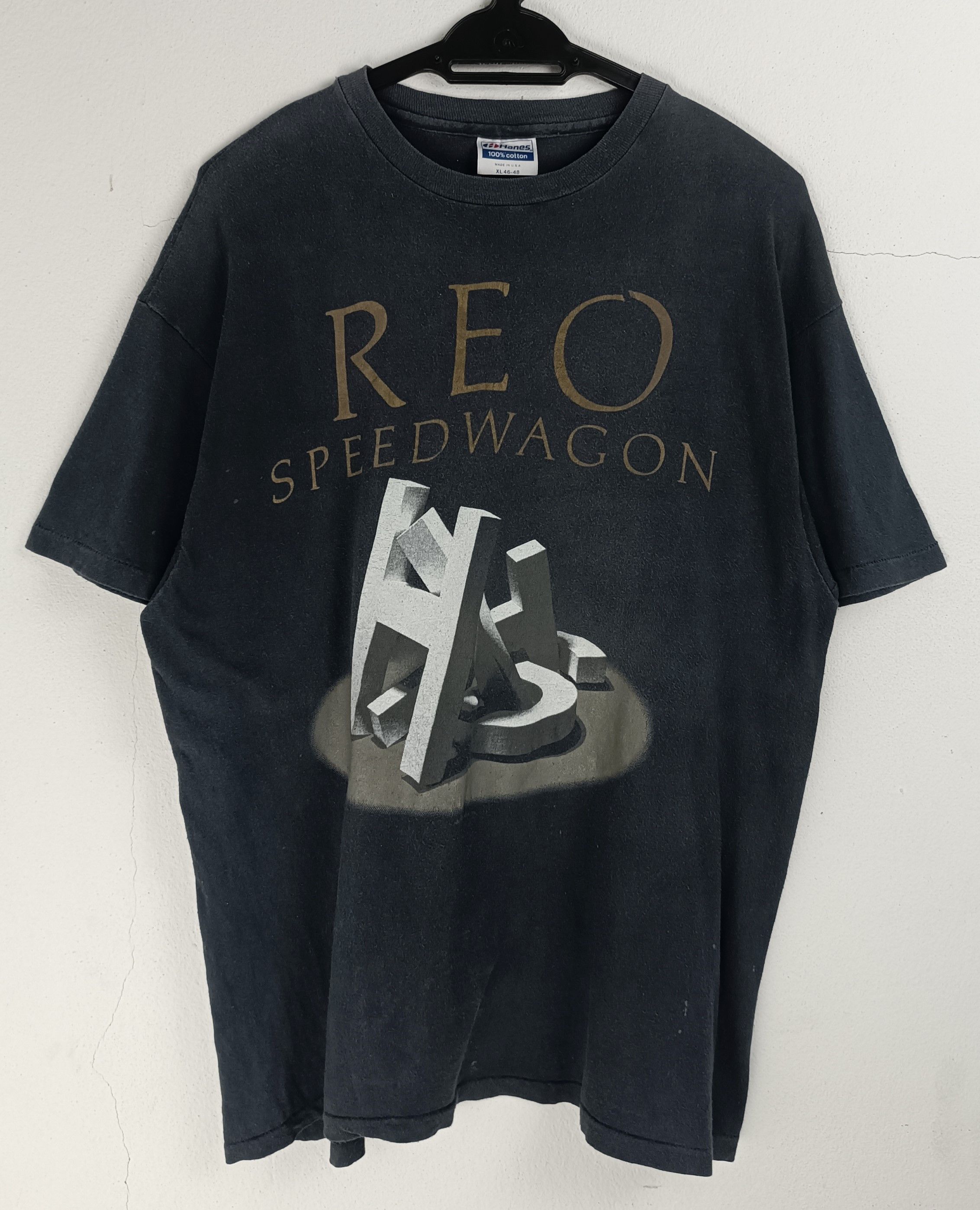 Band Tees THRASH FADED VINTAGE 80'S REO SPEEDWAGON HITS styx journey Size US L / EU 52-54 / 3 - 3 Thumbnail