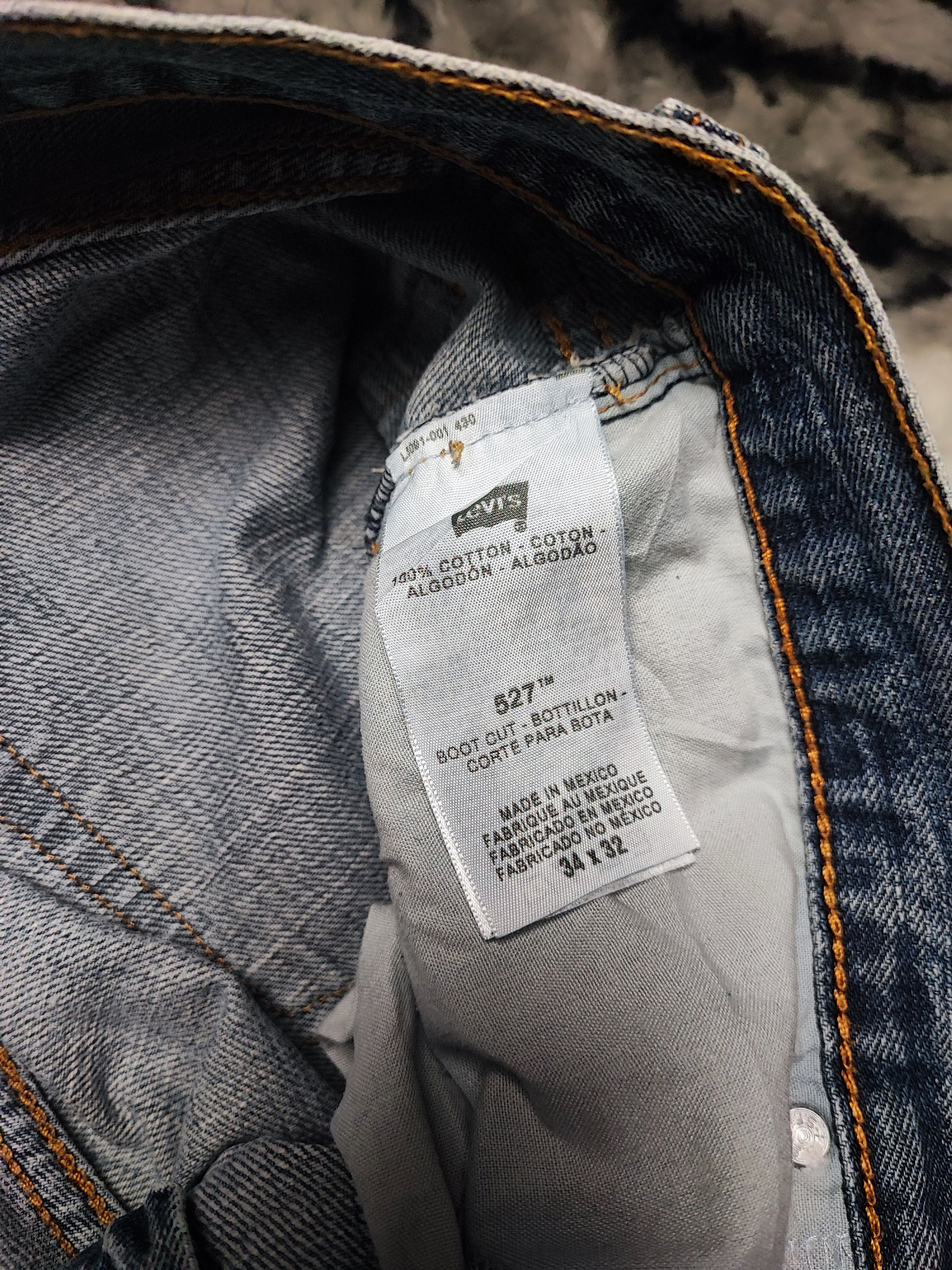 Levi's Levi's 527 Slim Bootcut Marbled Wash Y2K Skater Flare W34X31 Size US 34 / EU 50 - 9 Thumbnail