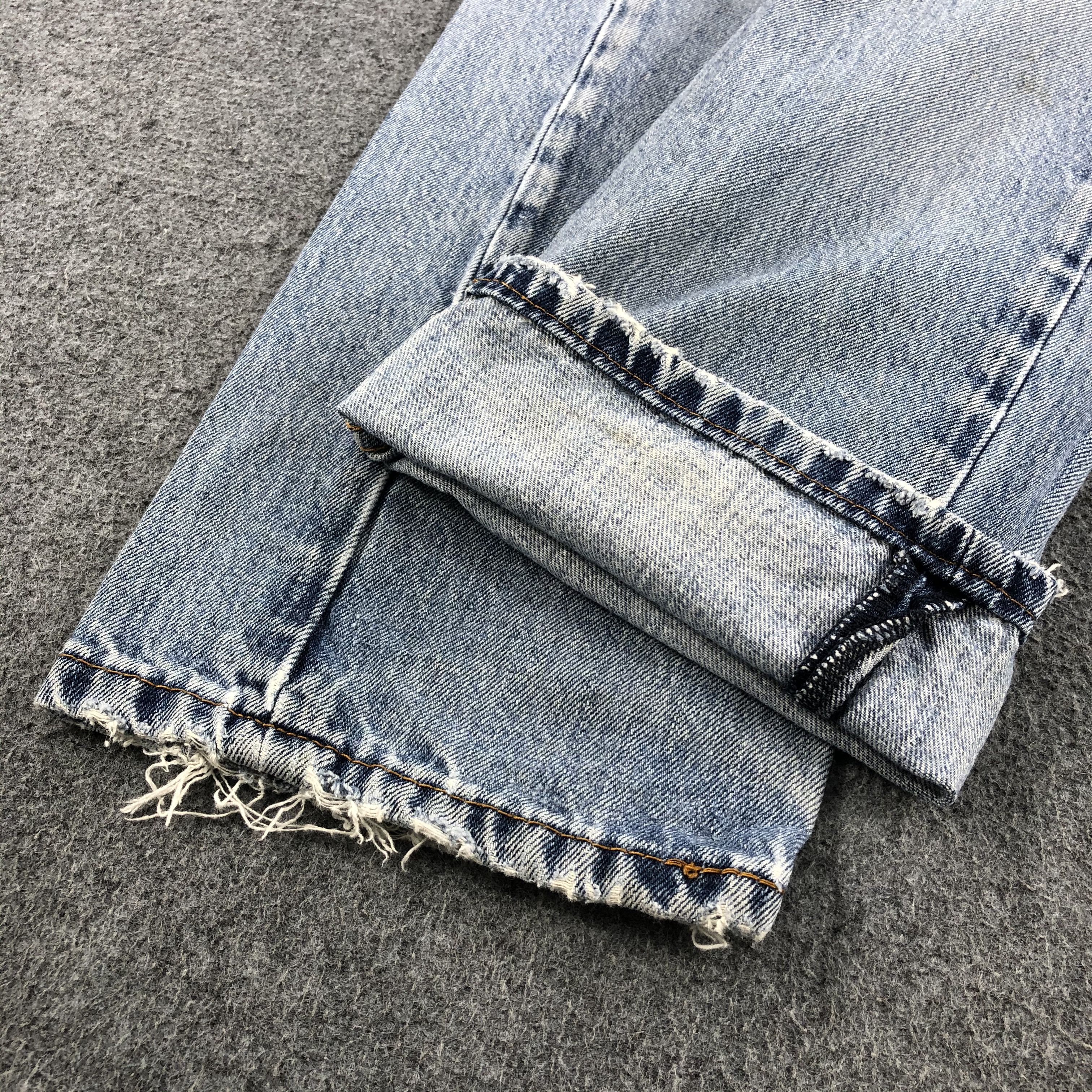 Levi's × Vintage Vintage Distress Levis 505 Jeans-JM1115 Size US 34 / EU 50 - 7 Thumbnail