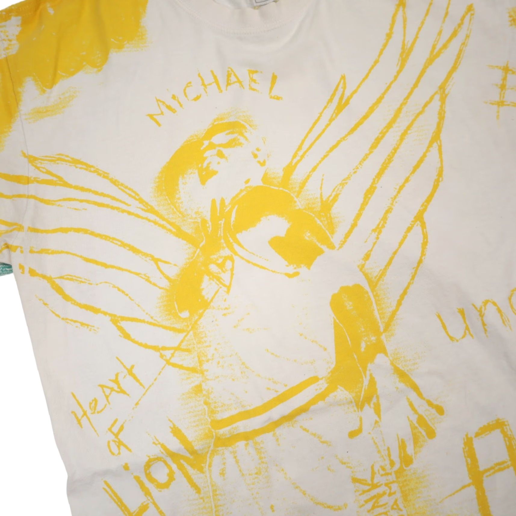 Nike VINTAGE Nike Air Jordan T-Shirt XL Men White Allover Print Graphic Shirt Mens XL White Size US XL / EU 56 / 4 - 3 Thumbnail