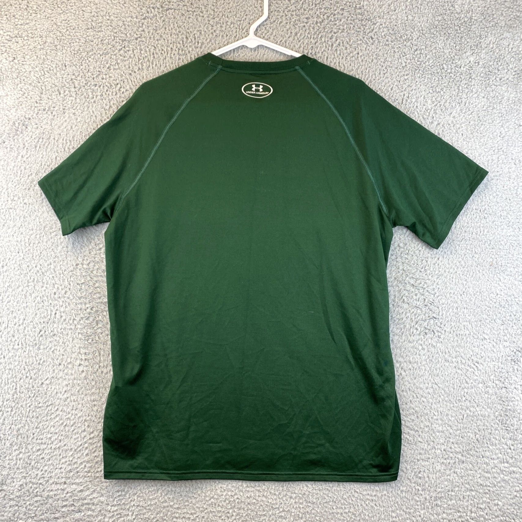 Under Armour Under Armour DRY FIT L Green Men's T-Shirt Short Sleeve Running Gym Sportswear Athletic Wear Outdoor Use | 84-41 Size US L / EU 52-54 / 3 - 7 Thumbnail