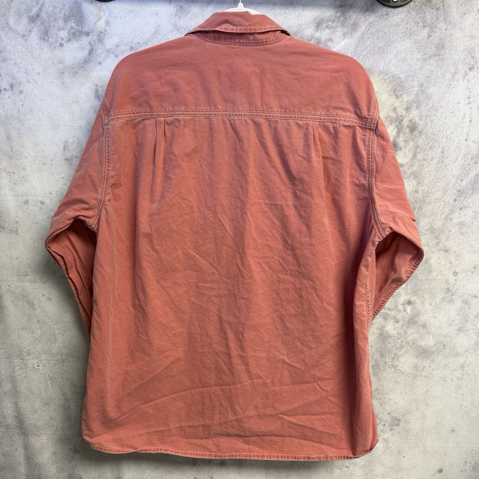 Kahala Kahala 1936 Button Up Shirt Mens L 25x30.5 Pink Long Sleeve Size US L / EU 52-54 / 3 - 2 Thumbnail