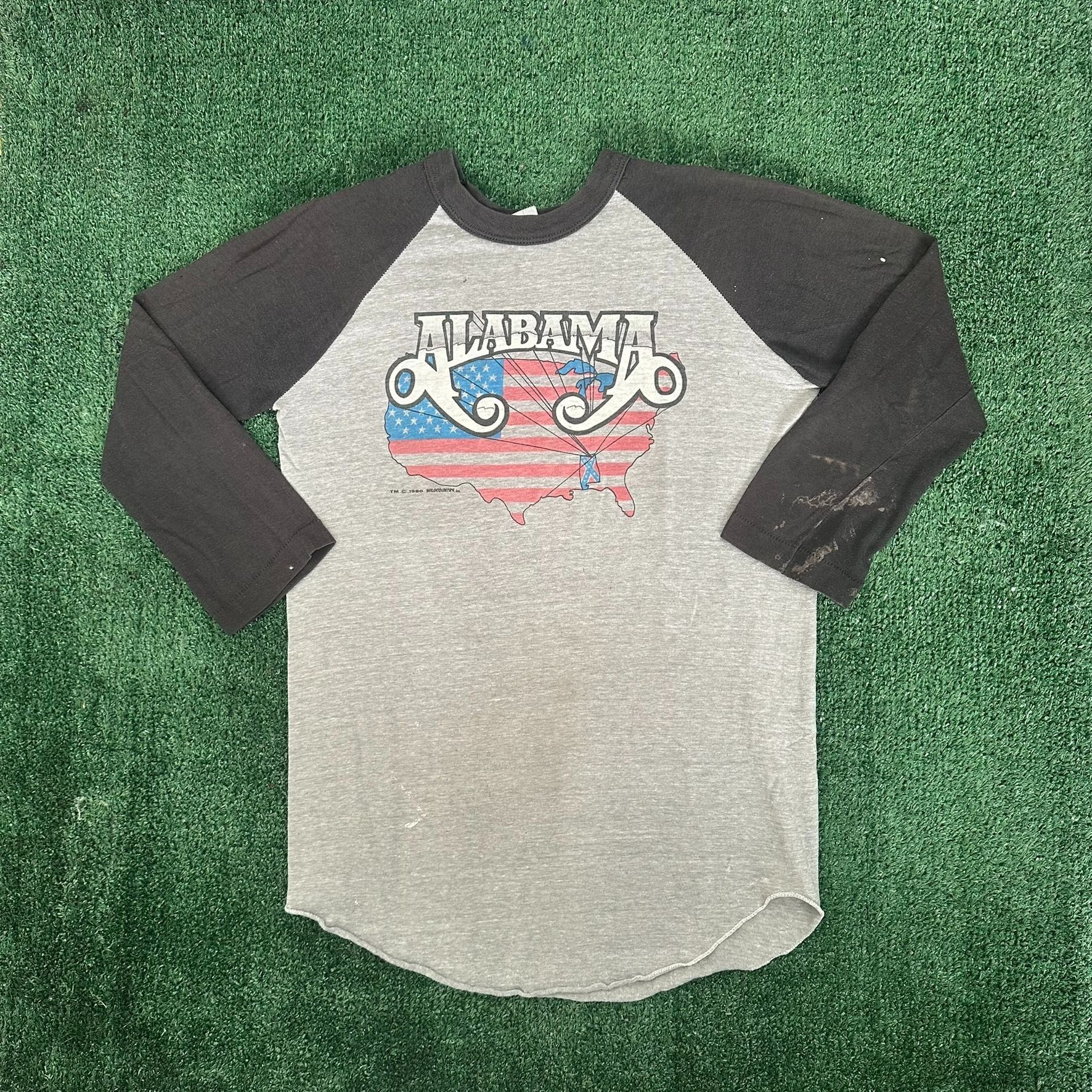 Band Tees Vintage 80s Alabama Mountain Music Tour T-Shirt Band Tee Size US S / EU 44-46 / 1 - 1 Thumbnail