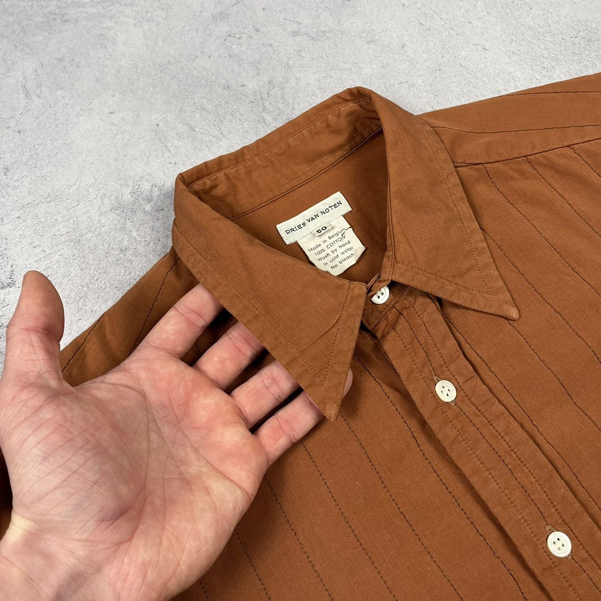 Dries Van Noten Vintage Dries Van Noten rare shirt 90’s Size US M / EU 48-50 / 2 - 11 Thumbnail