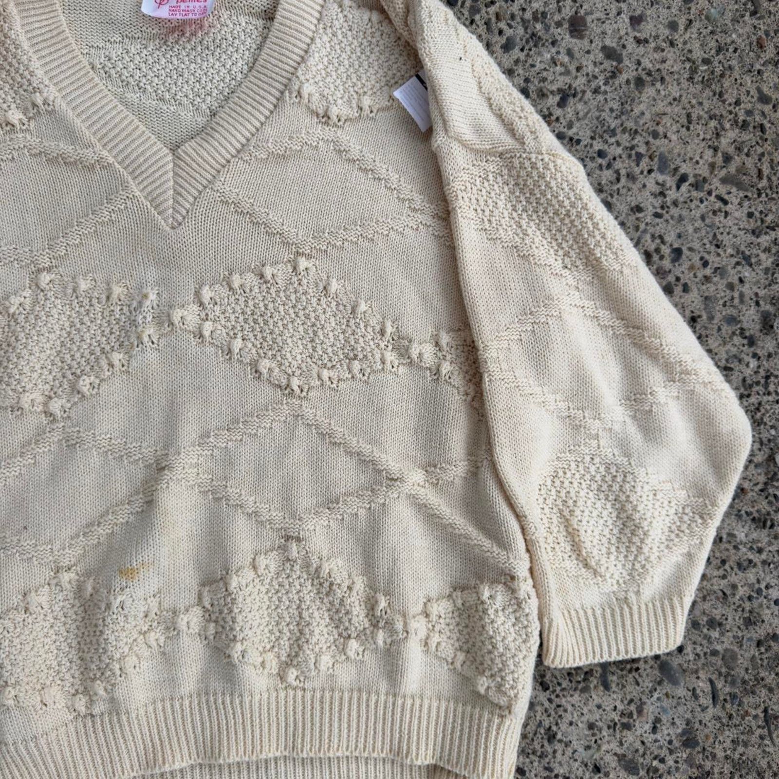 Other Vintage 80s beldoch petites cable knit sweater Size M / US 6-8 / IT 42-44 - 5 Thumbnail