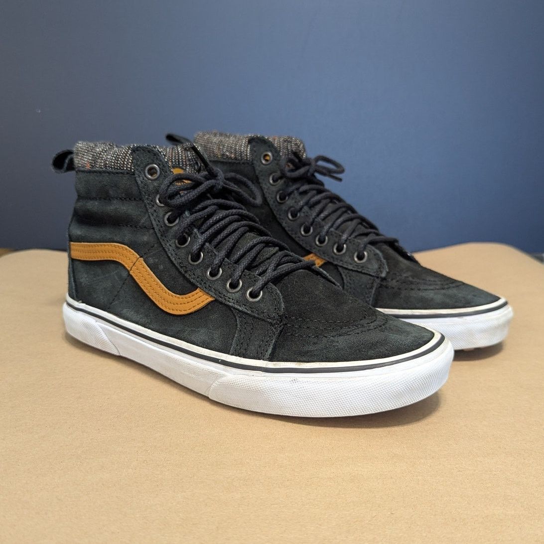 Vans VANS SK8-HI MTE Black Tweed Sneakers Suede Leather Mens 8.5 Size US 8.5 / EU 41-42 - 1 Thumbnail