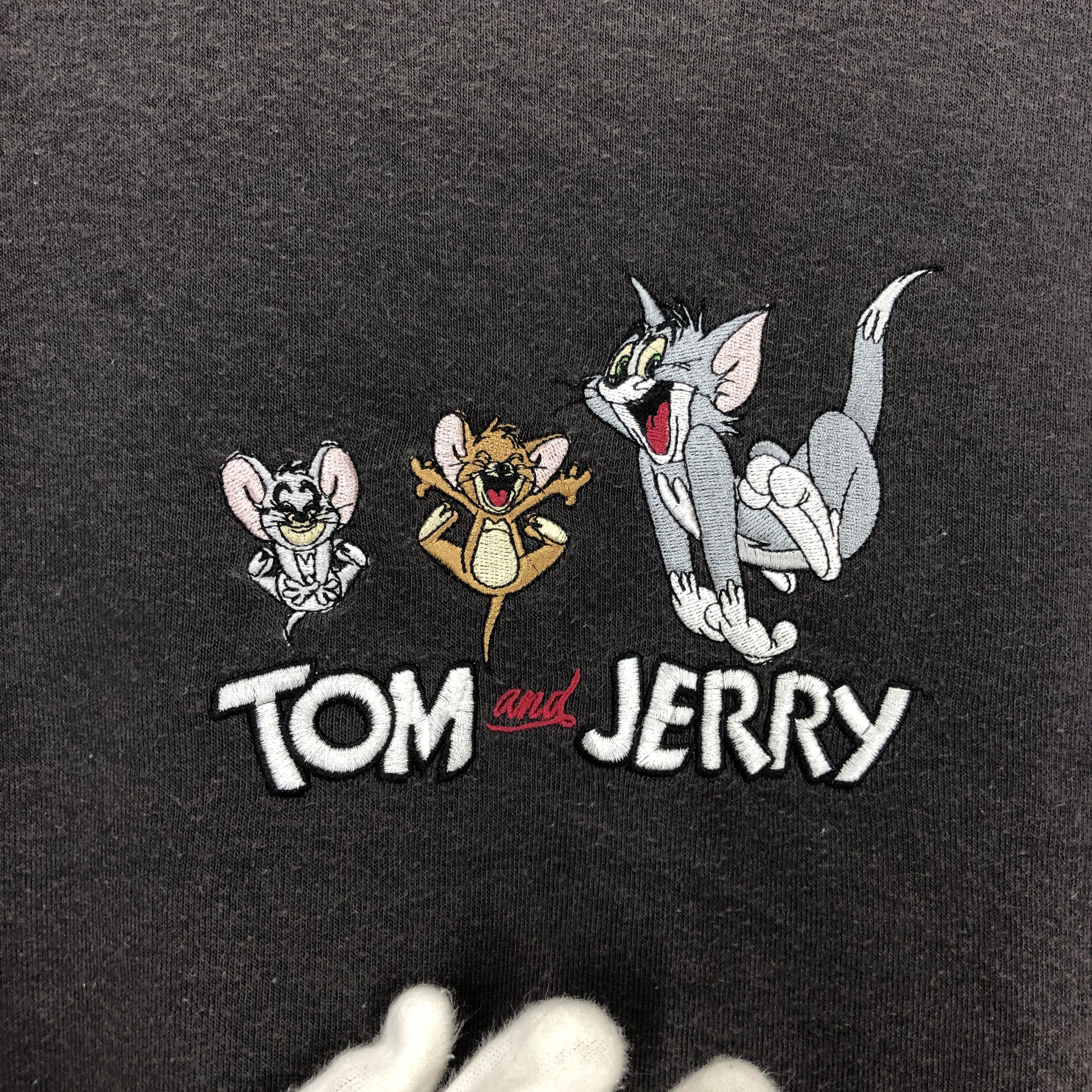 Cartoon Network TOM AND JERRY Faded Crew Neck Sweatshirt #1611/02 Size US M / EU 48-50 / 2 - 2 Thumbnail