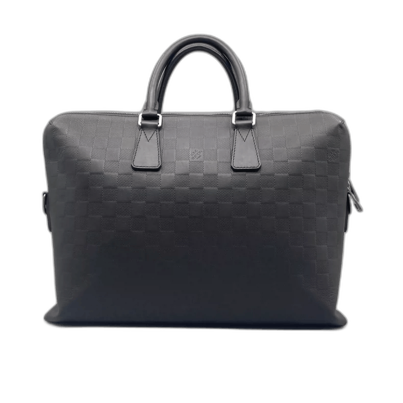 Louis Vuitton Checkered Document Briefcase Bag