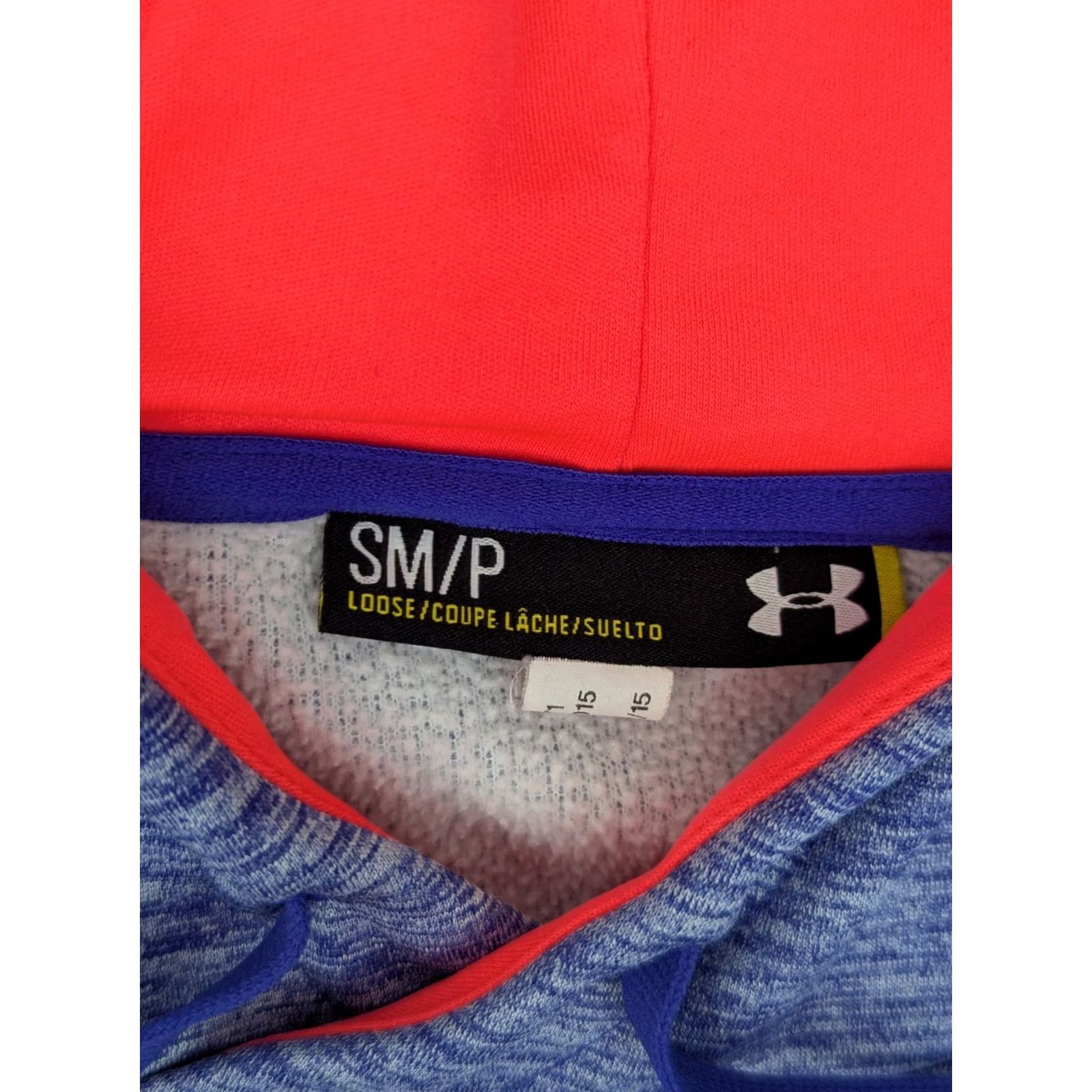 Under Armour Under Armour Storm Hoodie Women S Blue Logo Embroidered Pullover Loose Fit Hoodie Size S / US 4 / IT 40 - 3 Thumbnail