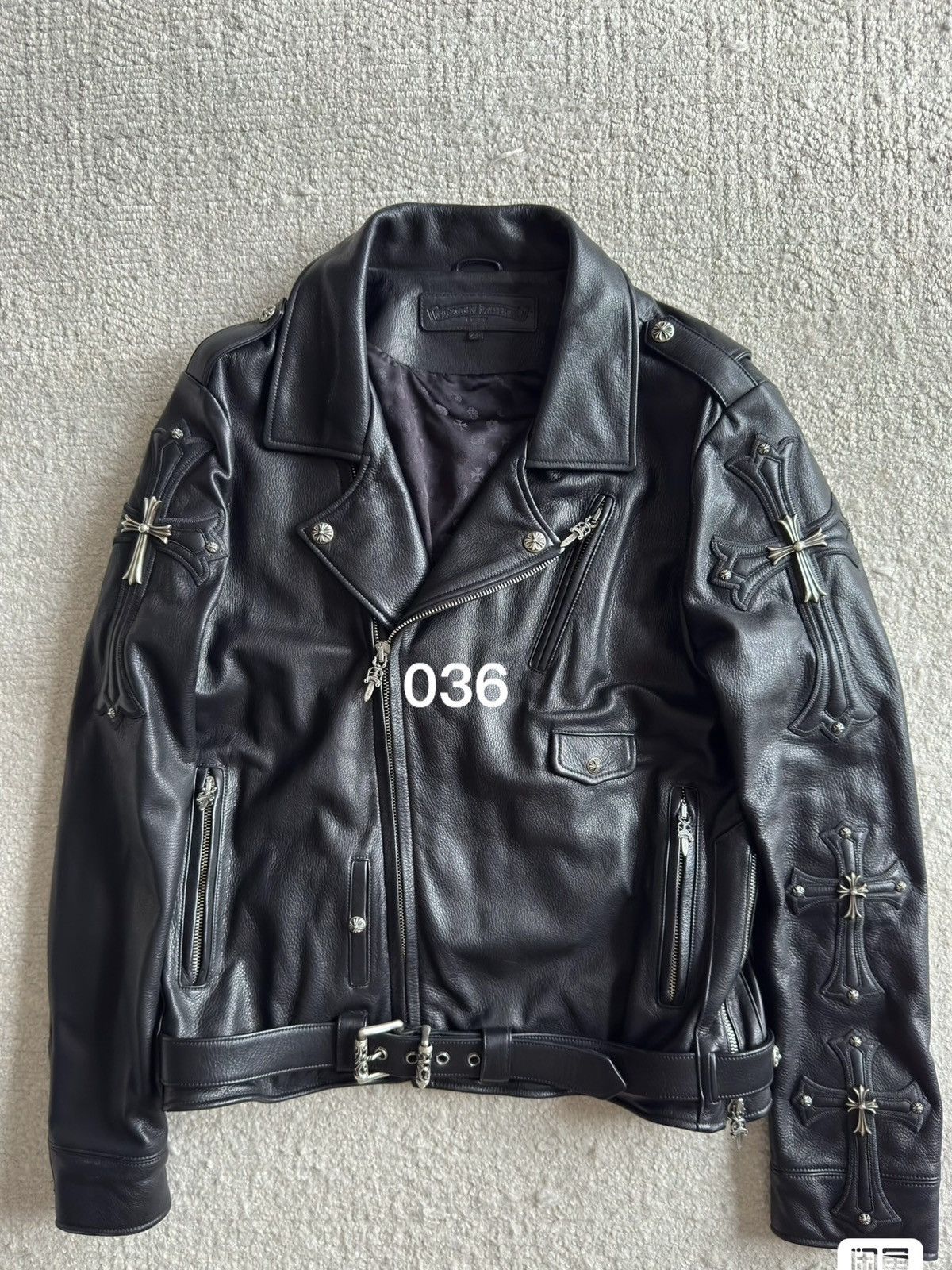 Chrome Hearts Chrome Hearts JJ Dean Full Cross Leather Jacket Size US XL / EU 56 / 4 - 1 Thumbnail