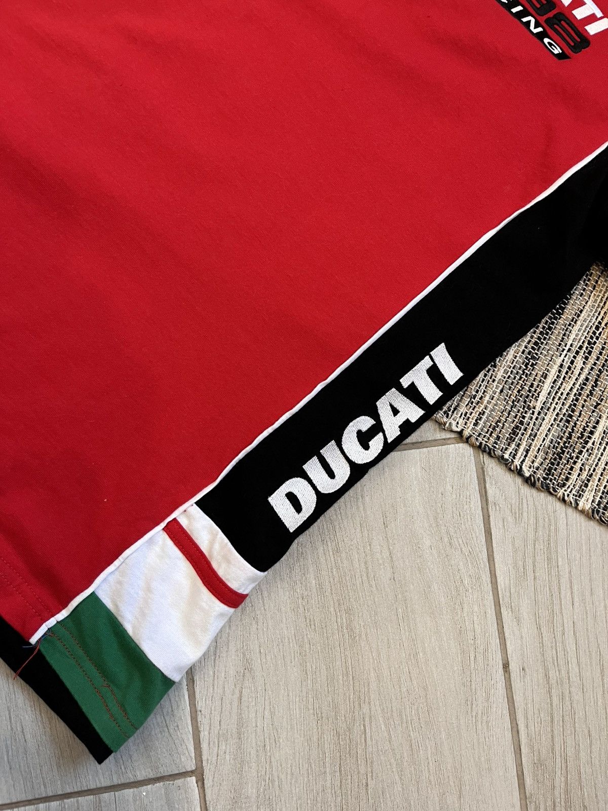 Ducati × Vintage Vintage Ducati Racing Polo Tshirt 1098 Glinth Enterprises Size US XL / EU 56 / 4 - 12 Thumbnail