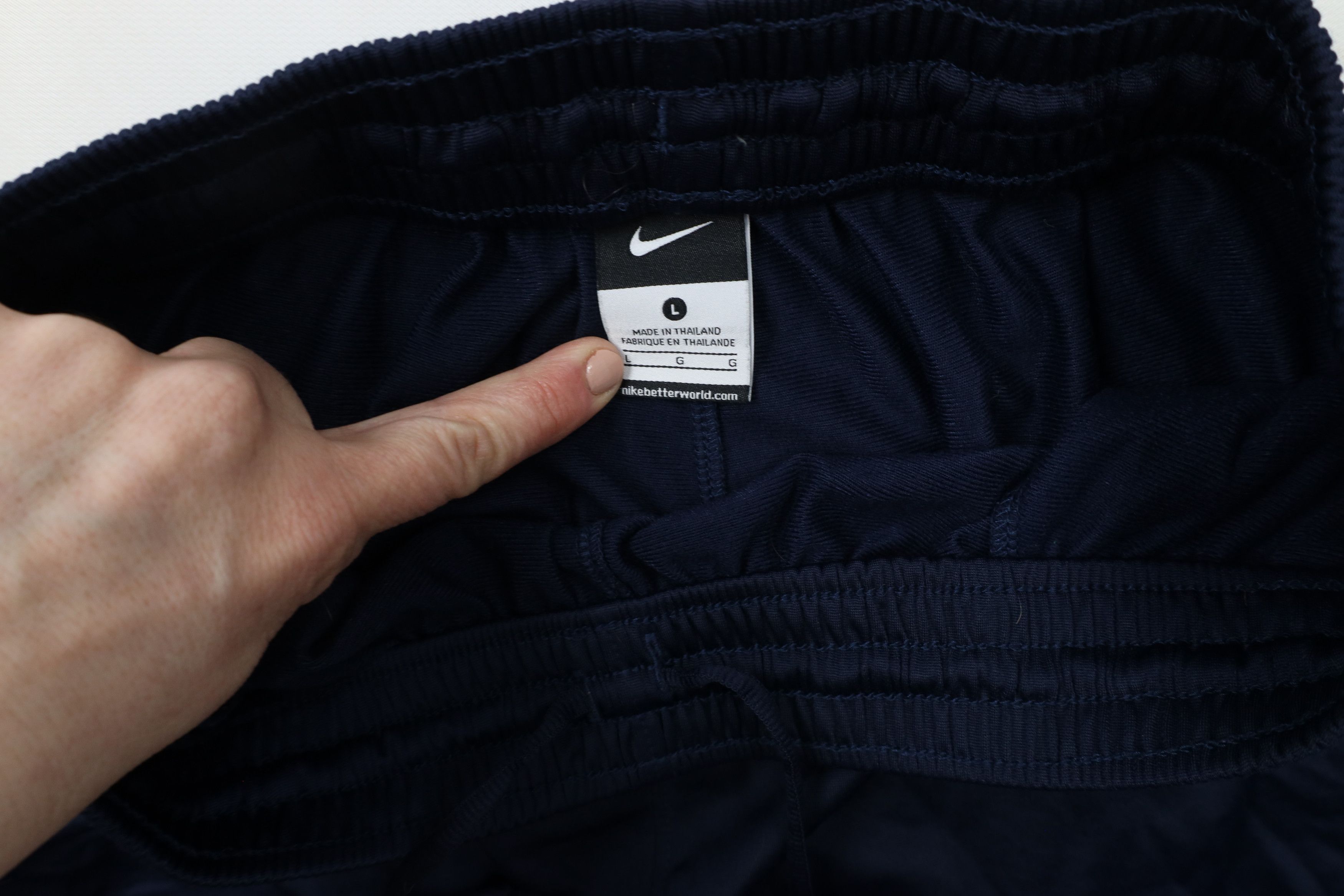 Nike × Vintage Vintage Y2K Nike Scott Mini Swoosh Wide Leg Sweatpants Size US 36 / EU 52 - 8 Thumbnail