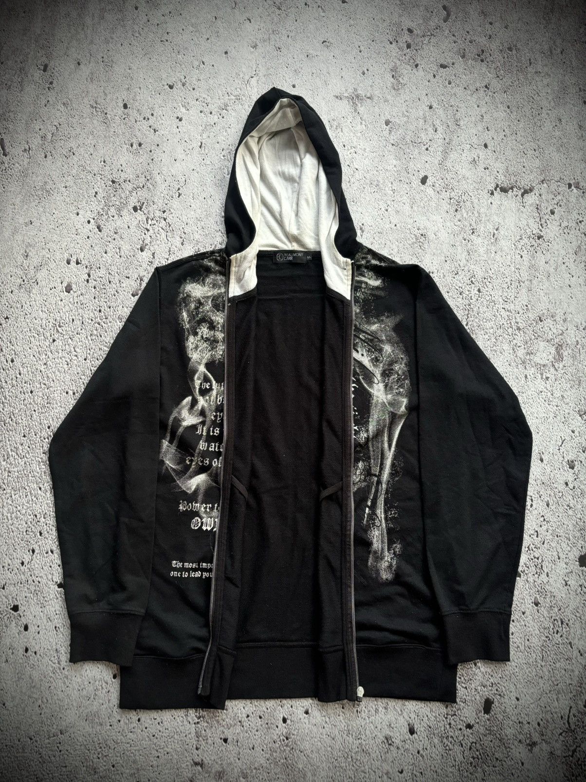 If Six Was Nine Y2k Beaumont carr Ifsixwasnine style zip hoodie Size US L / EU 52-54 / 3 - 6 Thumbnail