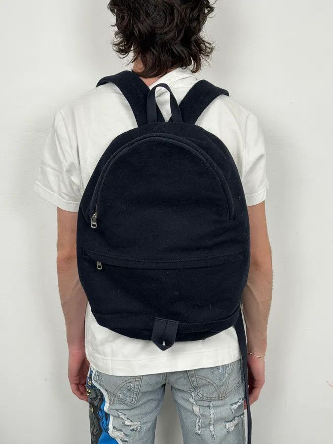 A.P.C. A.P.C. Navy Wool Classy Backpack Size ONE SIZE - 3 Thumbnail