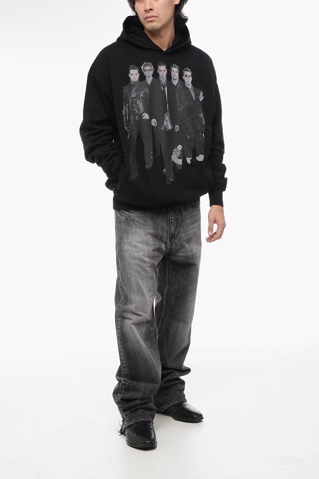 1989 STUDIO og1mm1024 Cotton Nsync Hoodie in Black Size US L / EU 52-54 / 3 - 4 Thumbnail