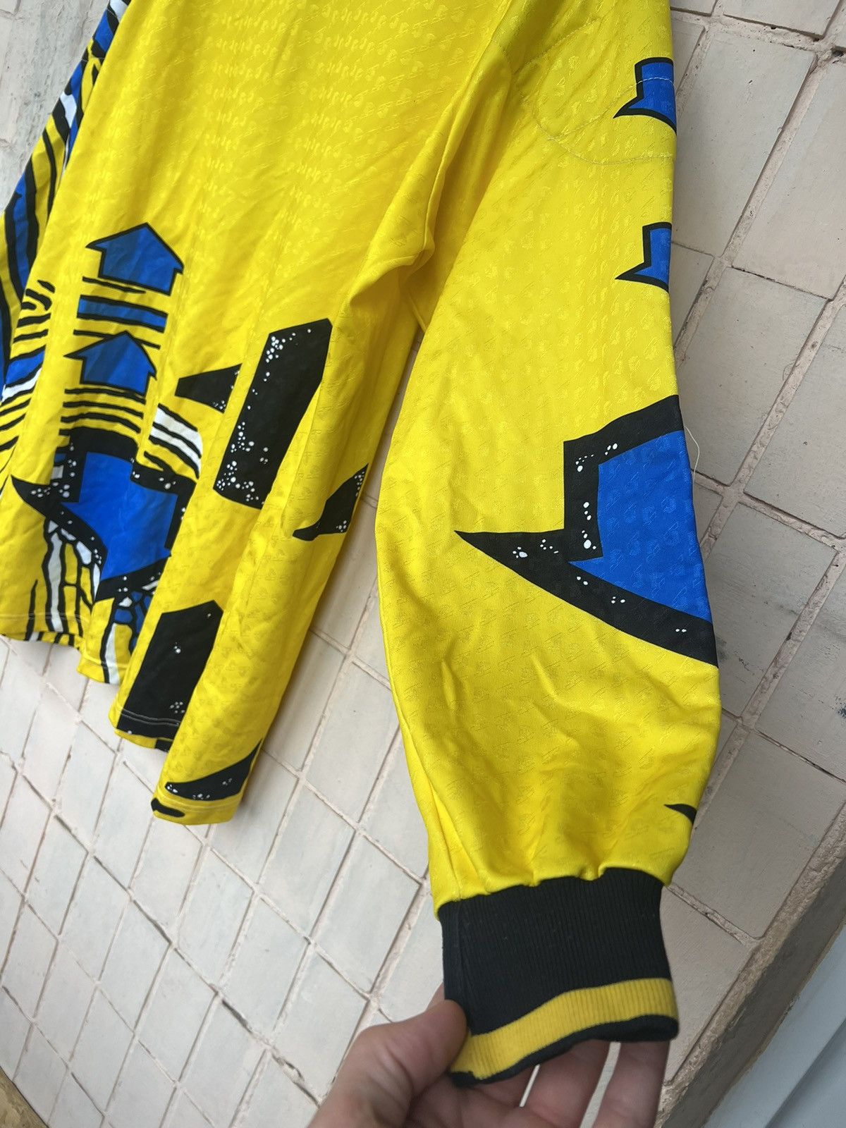 Vintage 90s Goalkeeper Football Shirt Soccer Jersey Template Reusch Size US L / EU 52-54 / 3 - 6 Thumbnail