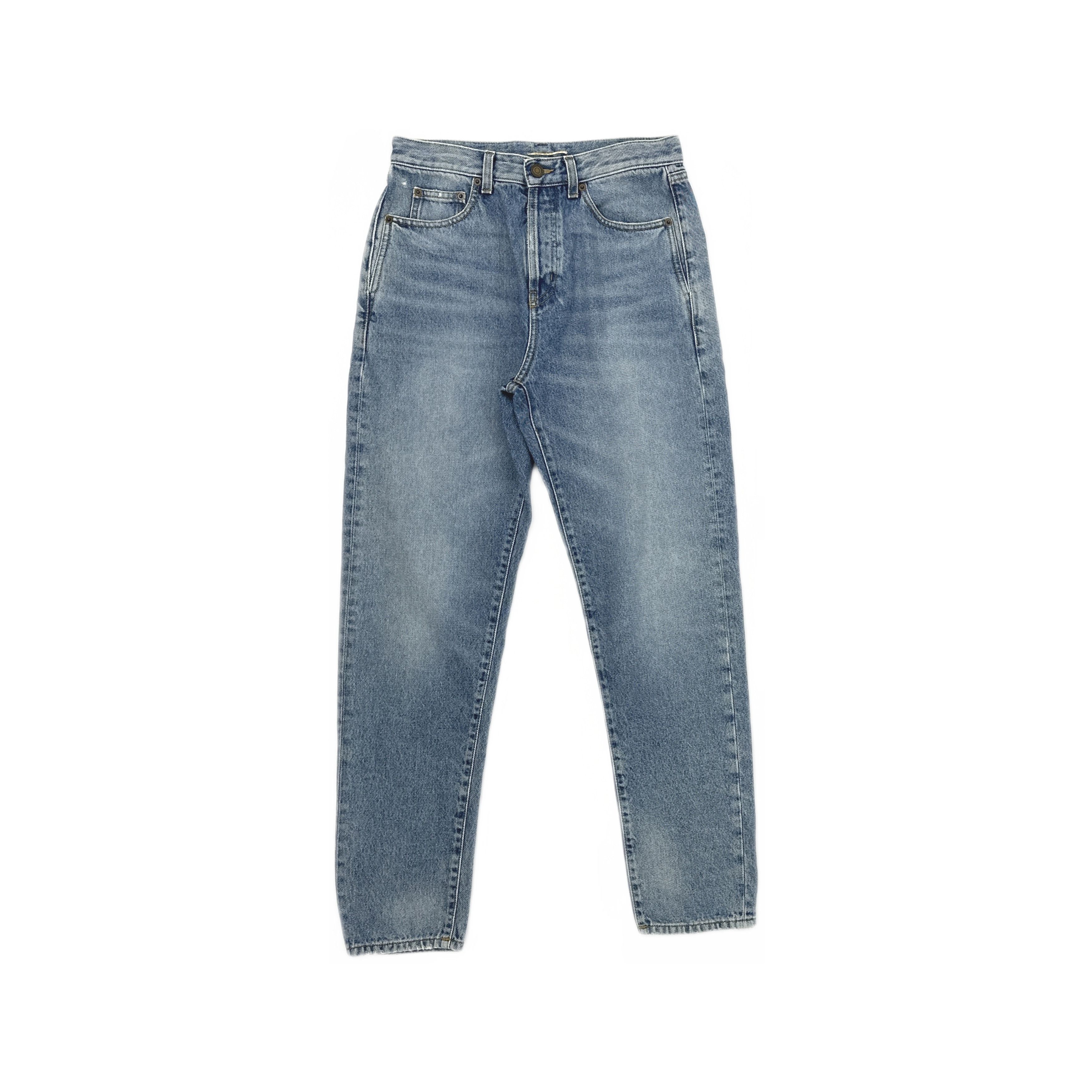 Saint Laurent Paris Saint Laurent Blue Denim Jeans Size 29 Size 29" - 1 Thumbnail