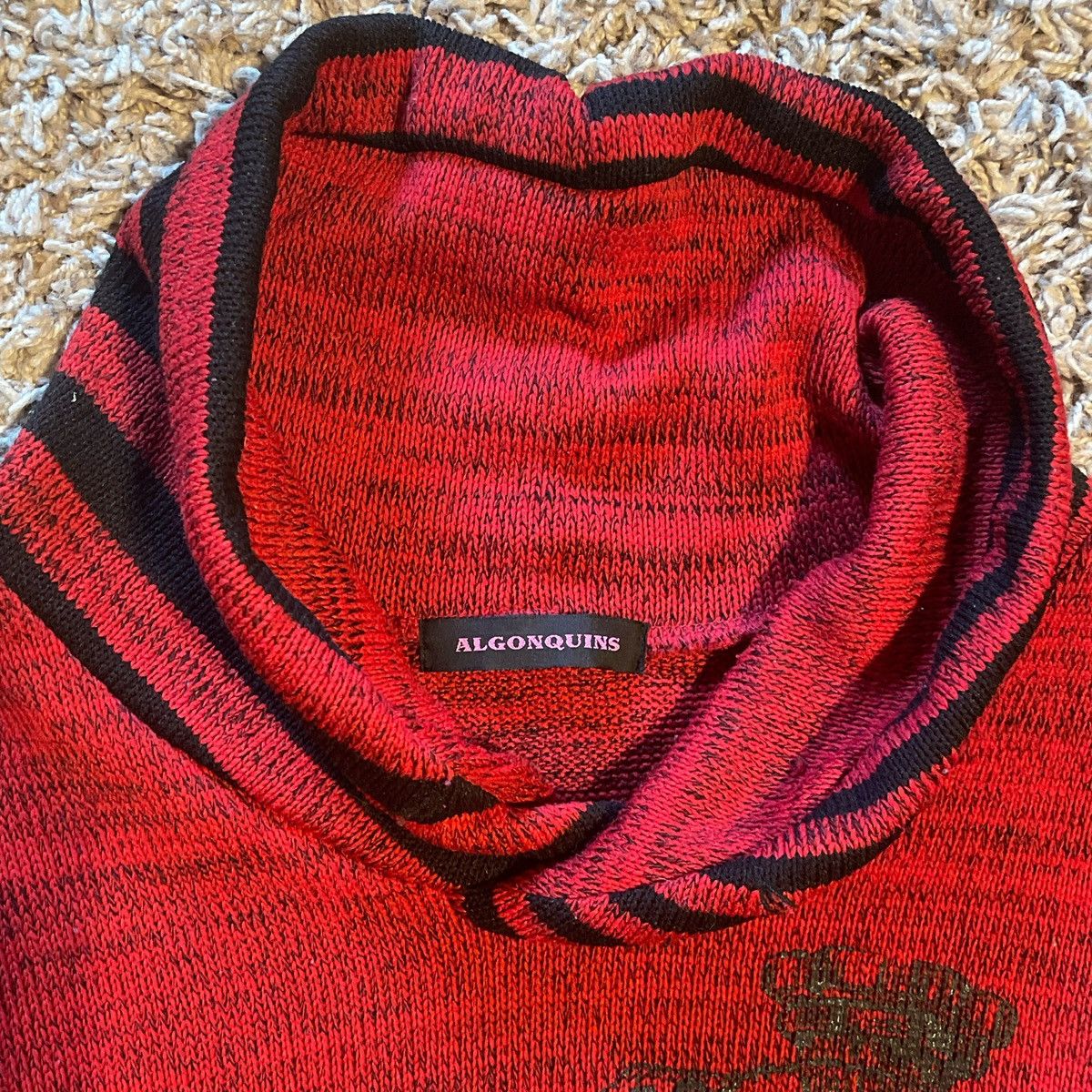 Other ALGONQUINS JAPANESE DEADSTOCK SKULL POISON GRAPHIC SWEATER Size M / US 6-8 / IT 42-44 - 2 Thumbnail
