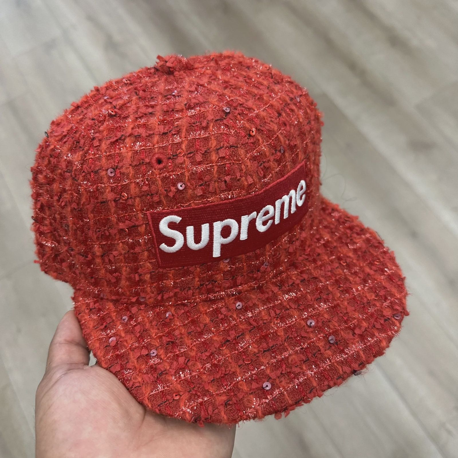 Supreme 8.0 GHOSTFACE BOX LOGO NEW ERA 59FIFTY HAT - RED | Grailed