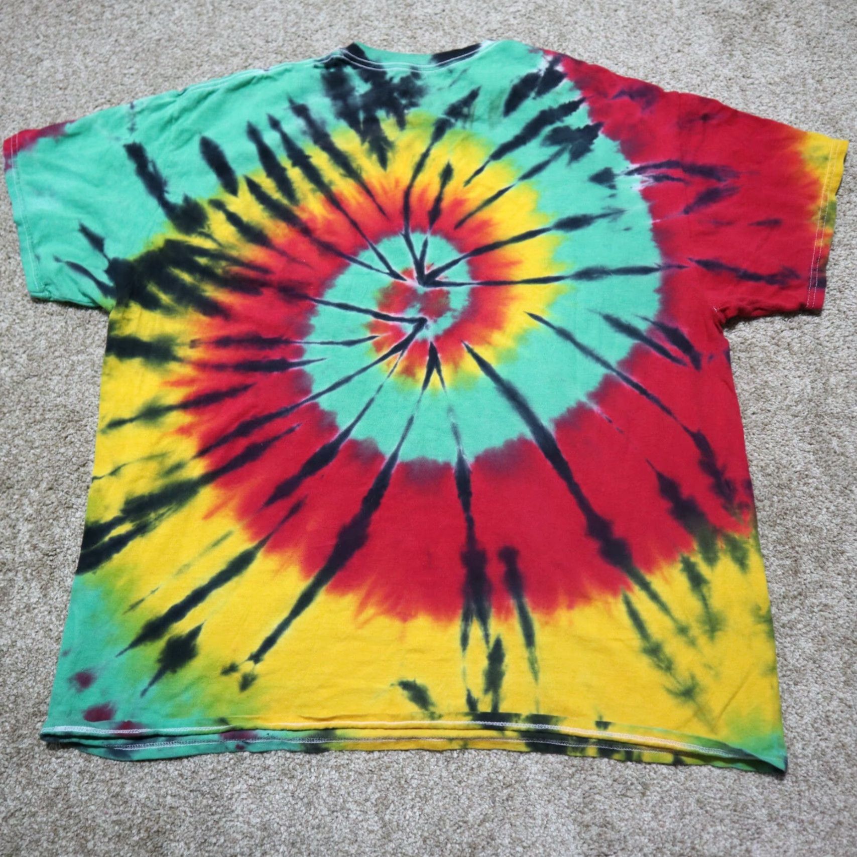Vintage VINTAGE Tie Dye Myrtle Beach SC South Carolina T-Shirt Beach Adult Men's Size L Large Size US L / EU 52-54 / 3 - 6 Thumbnail