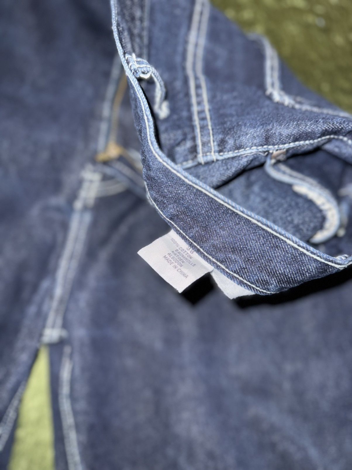 Nautica [38] 00s Nautica USA Loose Straight Cropped Denim Pants Size US 38 / EU 54 - 4 Thumbnail