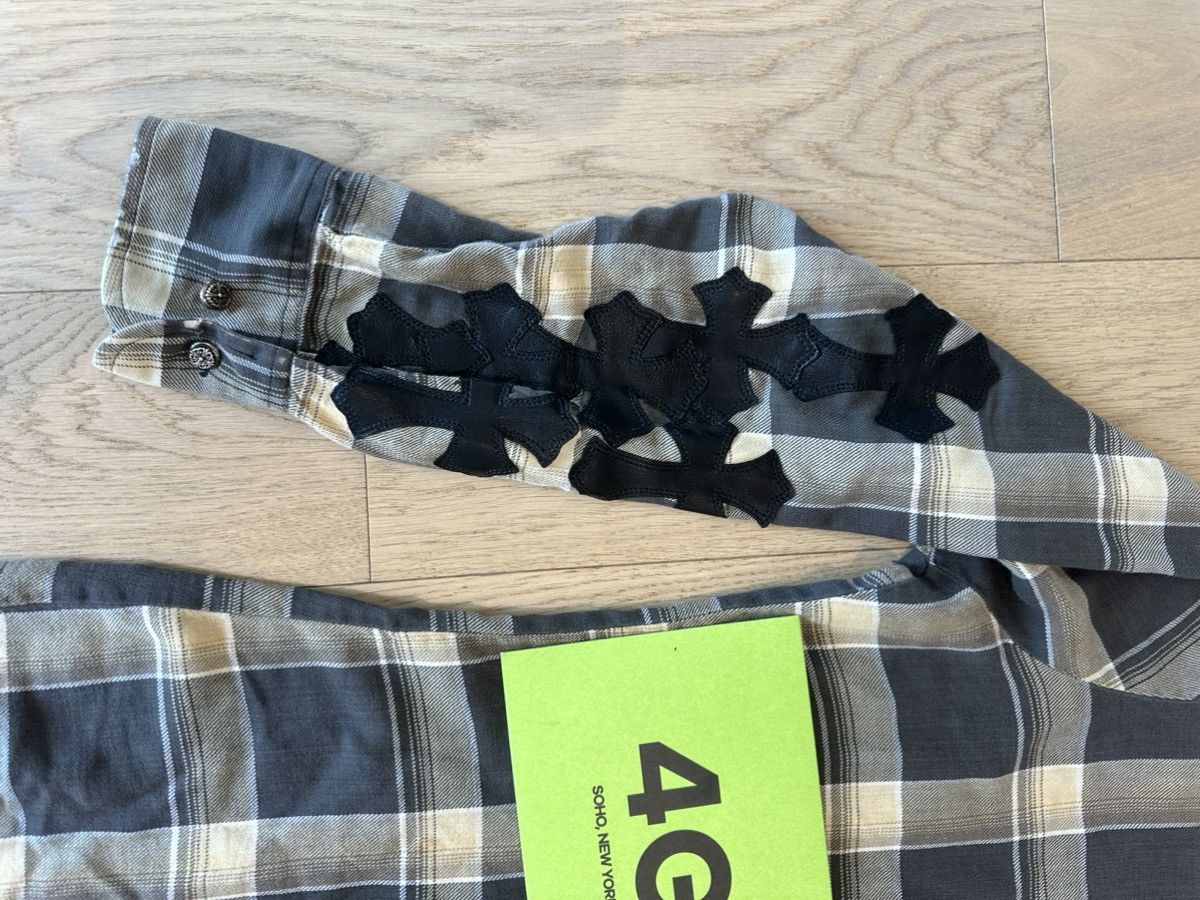 Chrome Hearts CHROME HEARTS 1:1 CROSS FLOODED SHIRT WITH HUGE CROSS Size US M / EU 48-50 / 2 - 4 Thumbnail