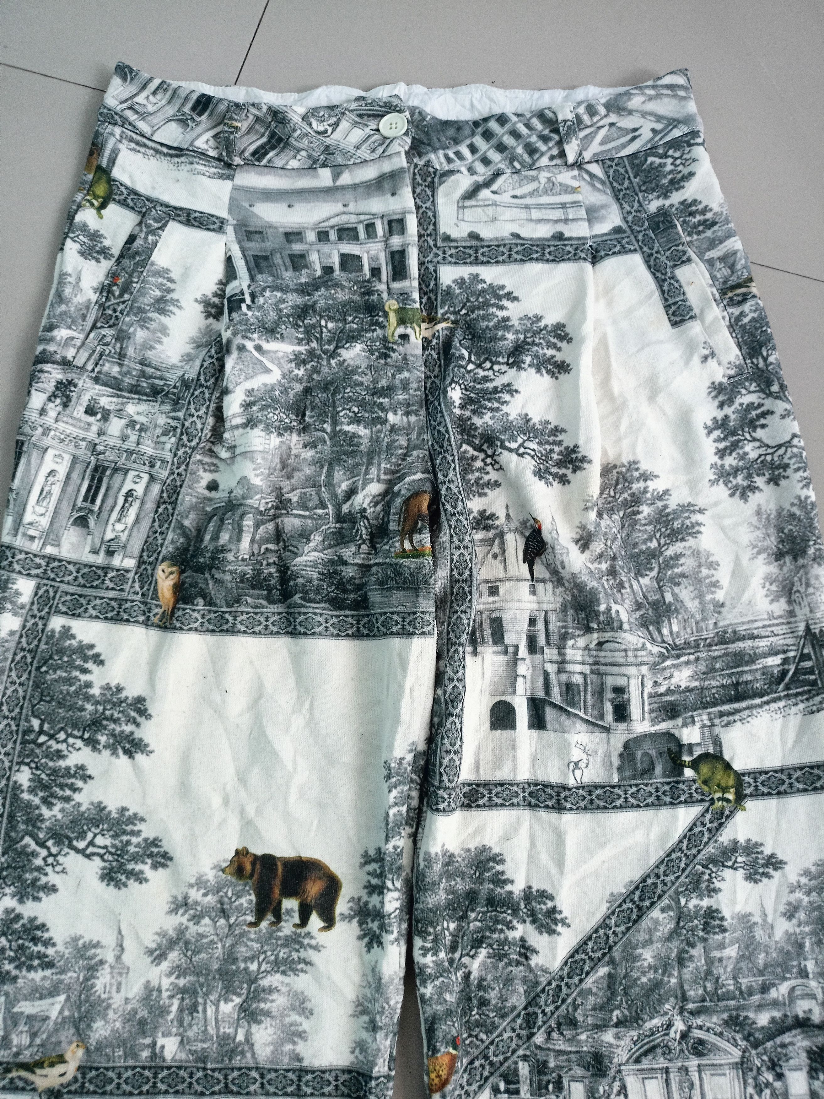 Designer × Paul & Joe Paul & Joe sister print Art Pants Size 30" / US 8 / IT 44 - 4 Thumbnail