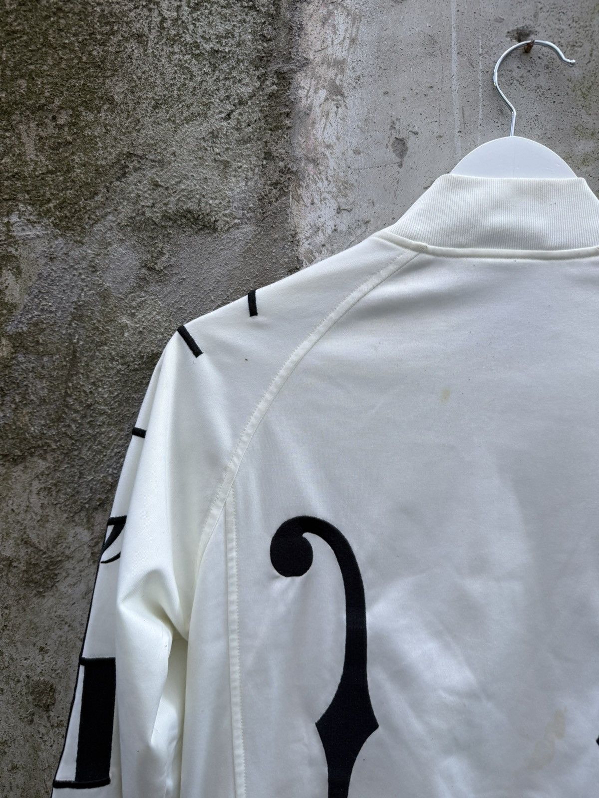 Adidas × Jeremy Scott Jeremy Scott X Adidas Musical Note White Track Jacket Size US XS / EU 42 / 0 - 8 Thumbnail