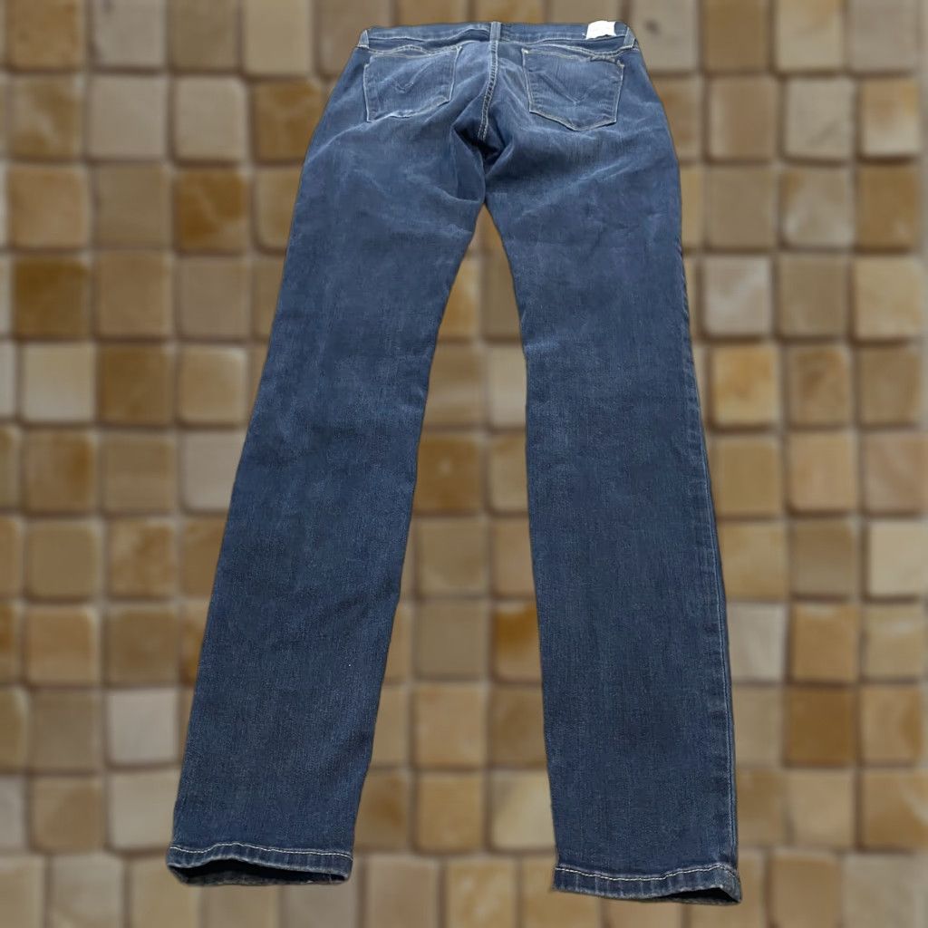 Hudson Krista Jeans Womens 26 Blue Skinny Stretch Denim Classic Distressed Flaw