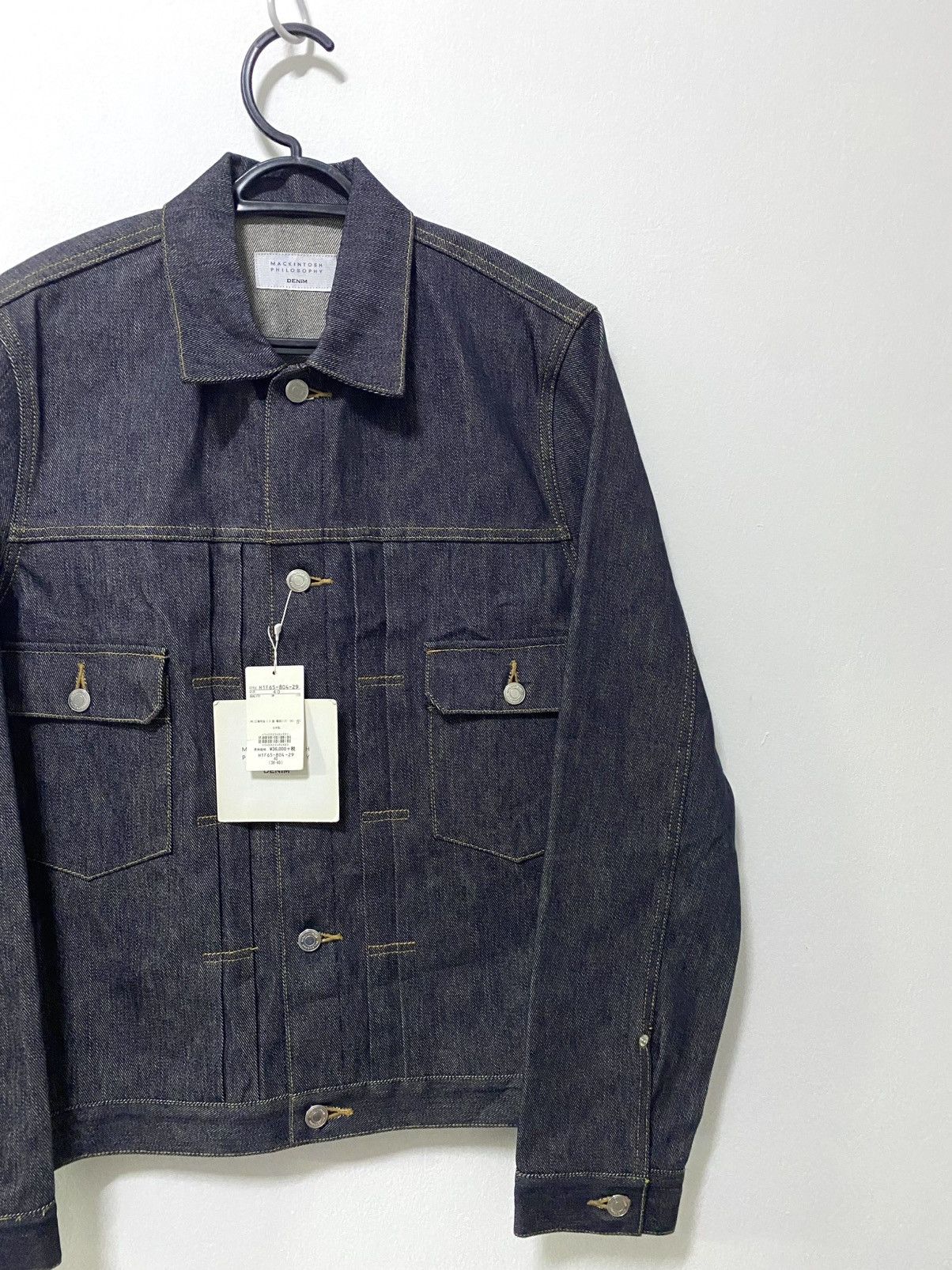 Mackintosh Type 2 Mackintosh Philosophy denim selvedge jacket Size US M / EU 48-50 / 2 - 2 Thumbnail