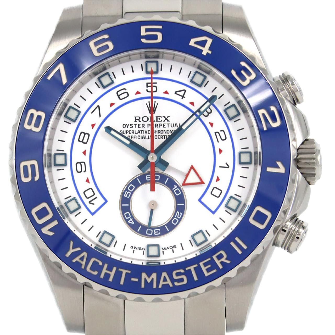 Rolex Rolex Rolex Yacht‑Master II Stainless Steel Automatic Metal Automatic 116680 DUTY FREE for USA Size ONE SIZE - 1 Thumbnail