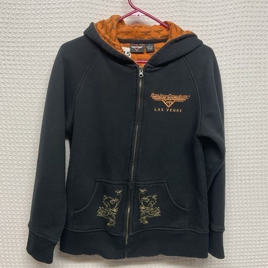 Harley Davidson Harley-Davidson Las Vegas Cafe Tribal Jacket Hoodie Women XL Size XL / US 12-14 / IT 48-50 - 7 Thumbnail