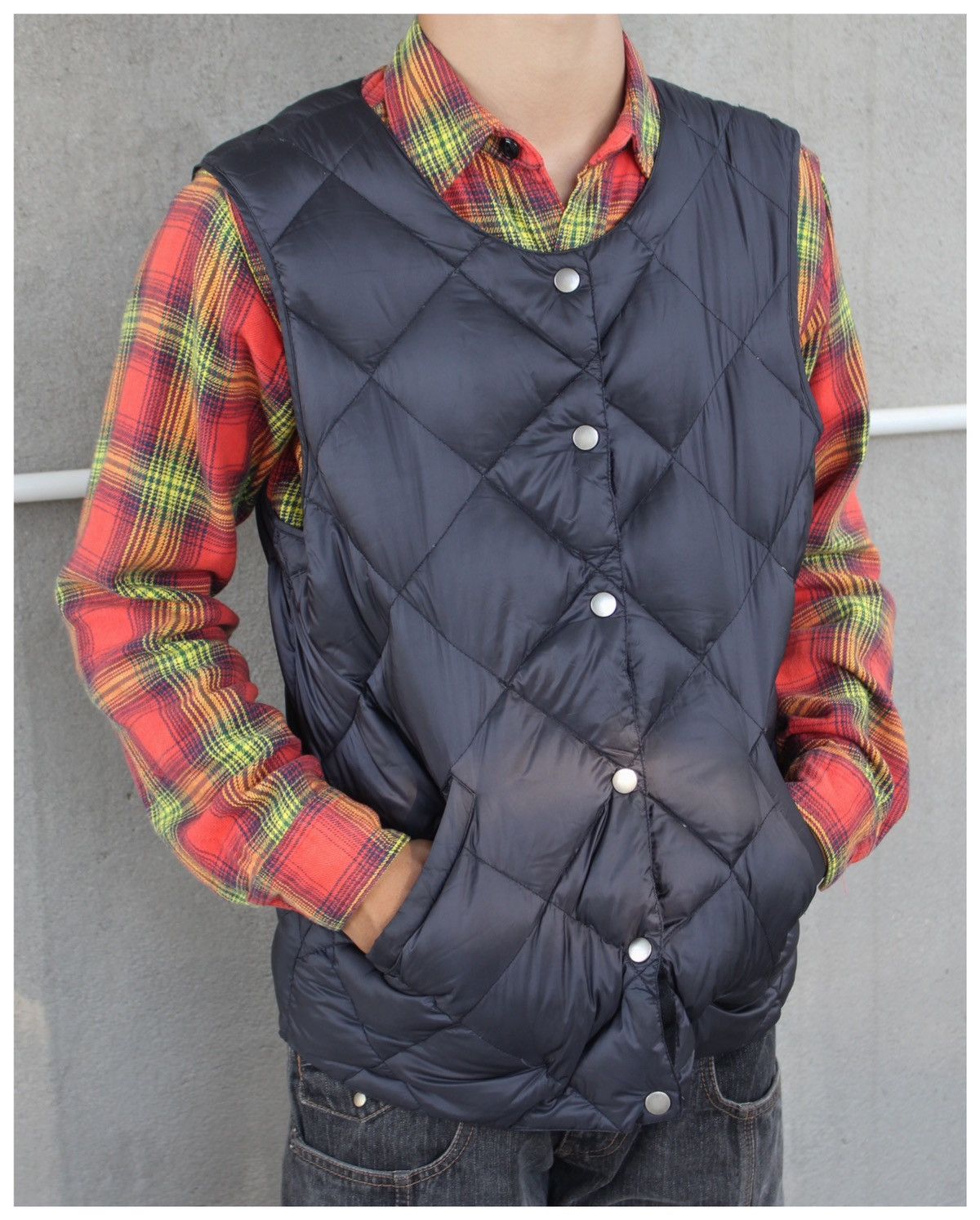Japanese Brand × Vintage 2000S ARISTON PUFFER GILET Size US L / EU 52-54 / 3 - 1 Thumbnail