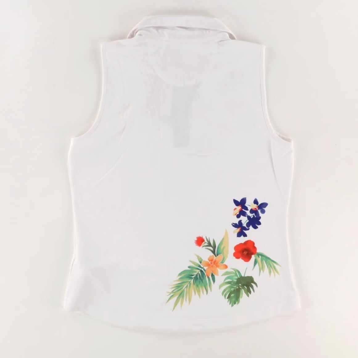 Vintage EP Pro Tour Tech Sleeveless Stretch Polo Shirt White Women's M Shirt Women M White EP Pro Tour Tech Sleeveless Polo Shirt Size M / US 6-8 / IT 42-44 - 4 Thumbnail