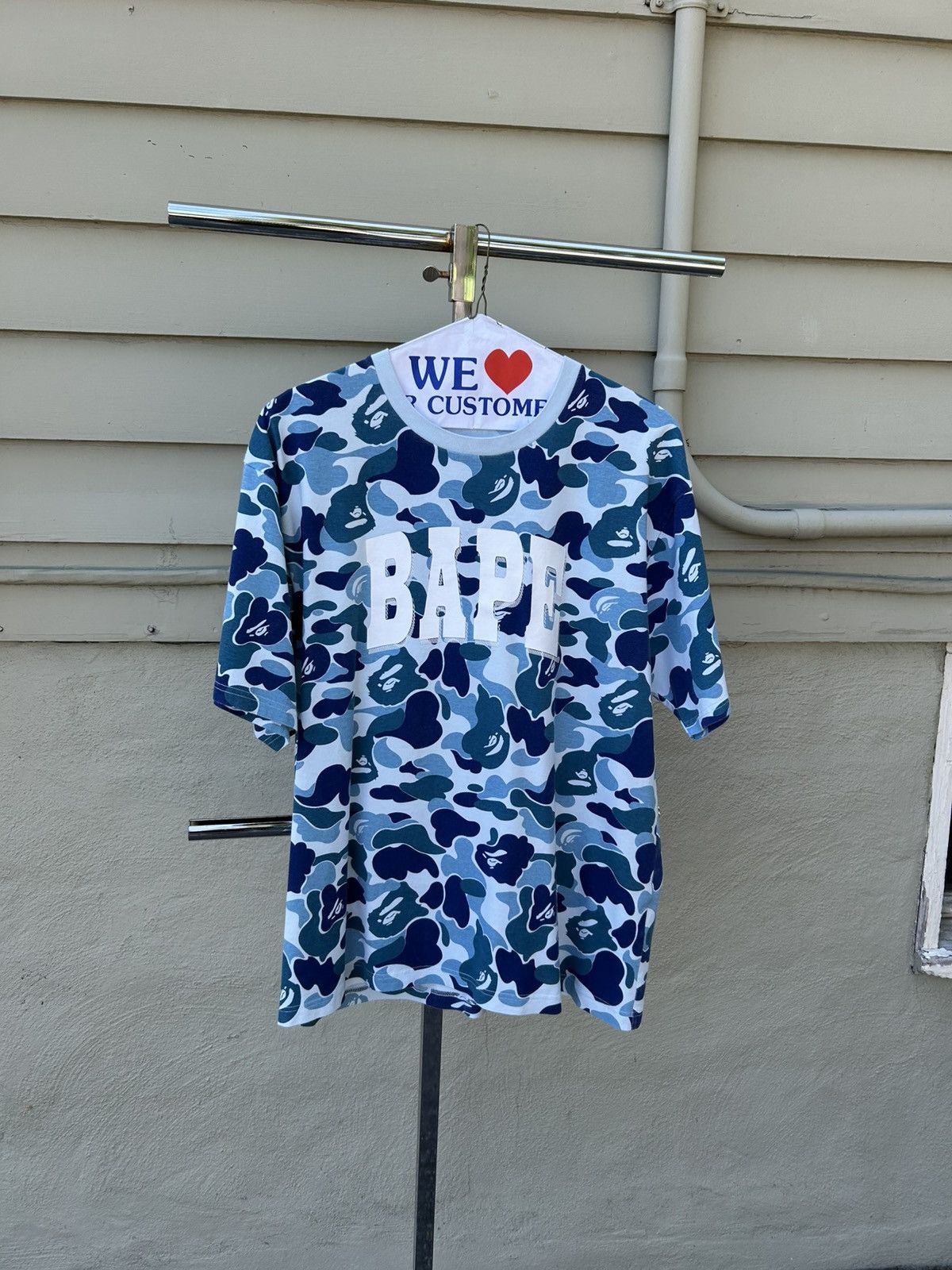 Bape Bape ABC camo logo tee Size US XL / EU 56 / 4 - 1 Thumbnail