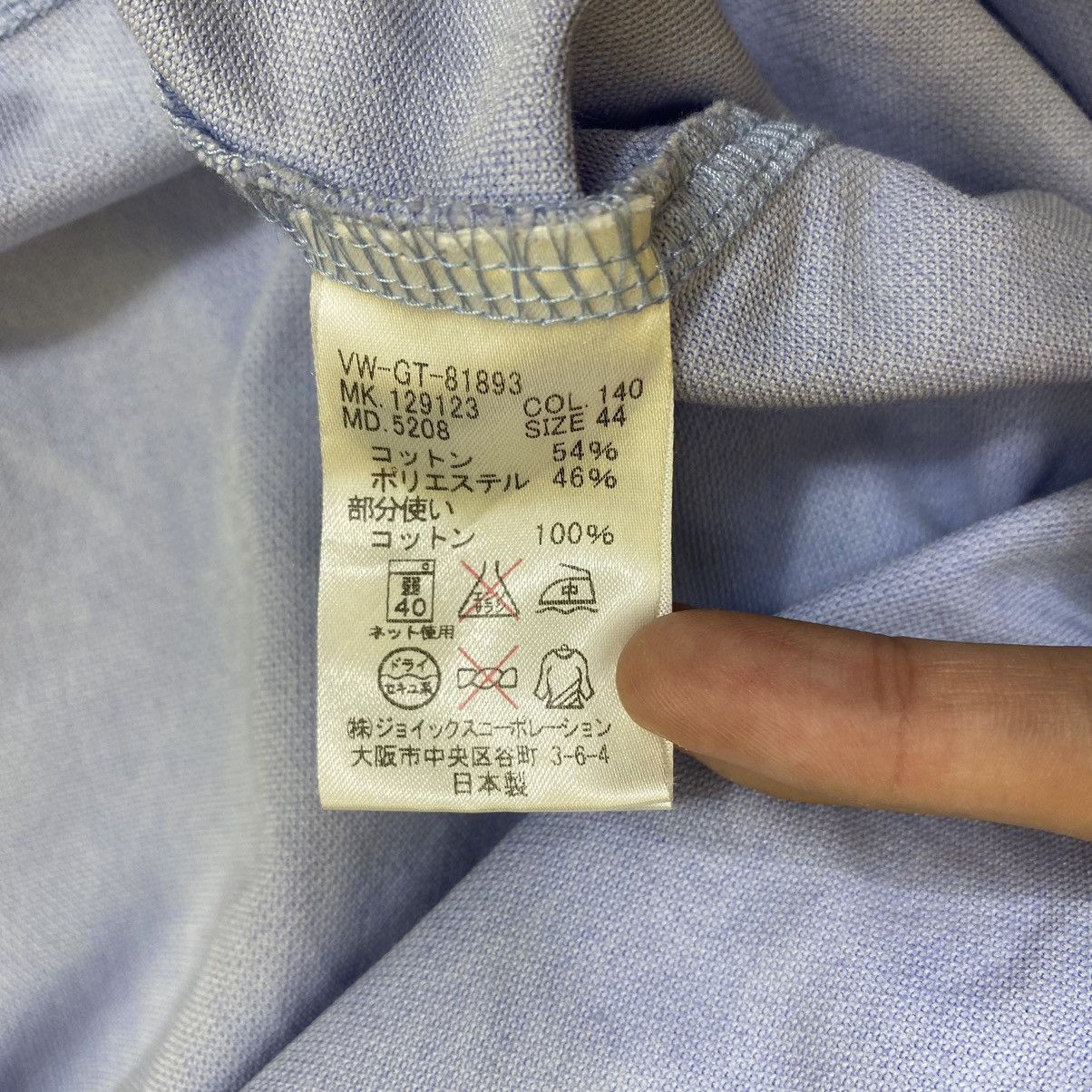 Vivienne Westwood VIVIENNE WESTWOOD MAN Small Embroidered Logo Blue Button Up Size US M / EU 48-50 / 2 - 5 Thumbnail