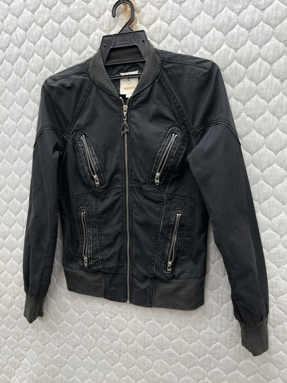 Diesel Black Gold 🔥🔥🔥STEALS DIESEL RIDER JACKET Size S / US 4 / IT 40 - 3 Thumbnail