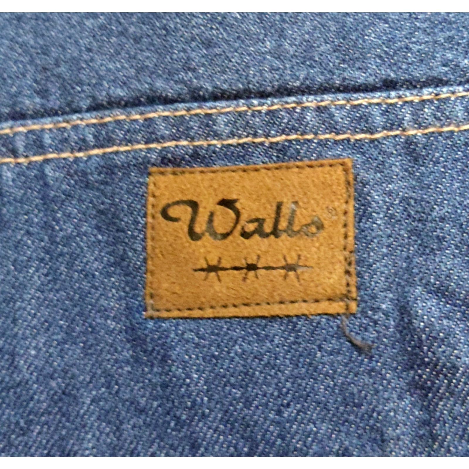 Walls Walls Jeans Men 42X32 Carpenter Denim Relaxed Fit 5-Pocket Blue NWT Jeans Carpenters Relaxed Fit Mens 42x32 Blue Denim Workwear Size US 42 / EU 58 - 5 Thumbnail