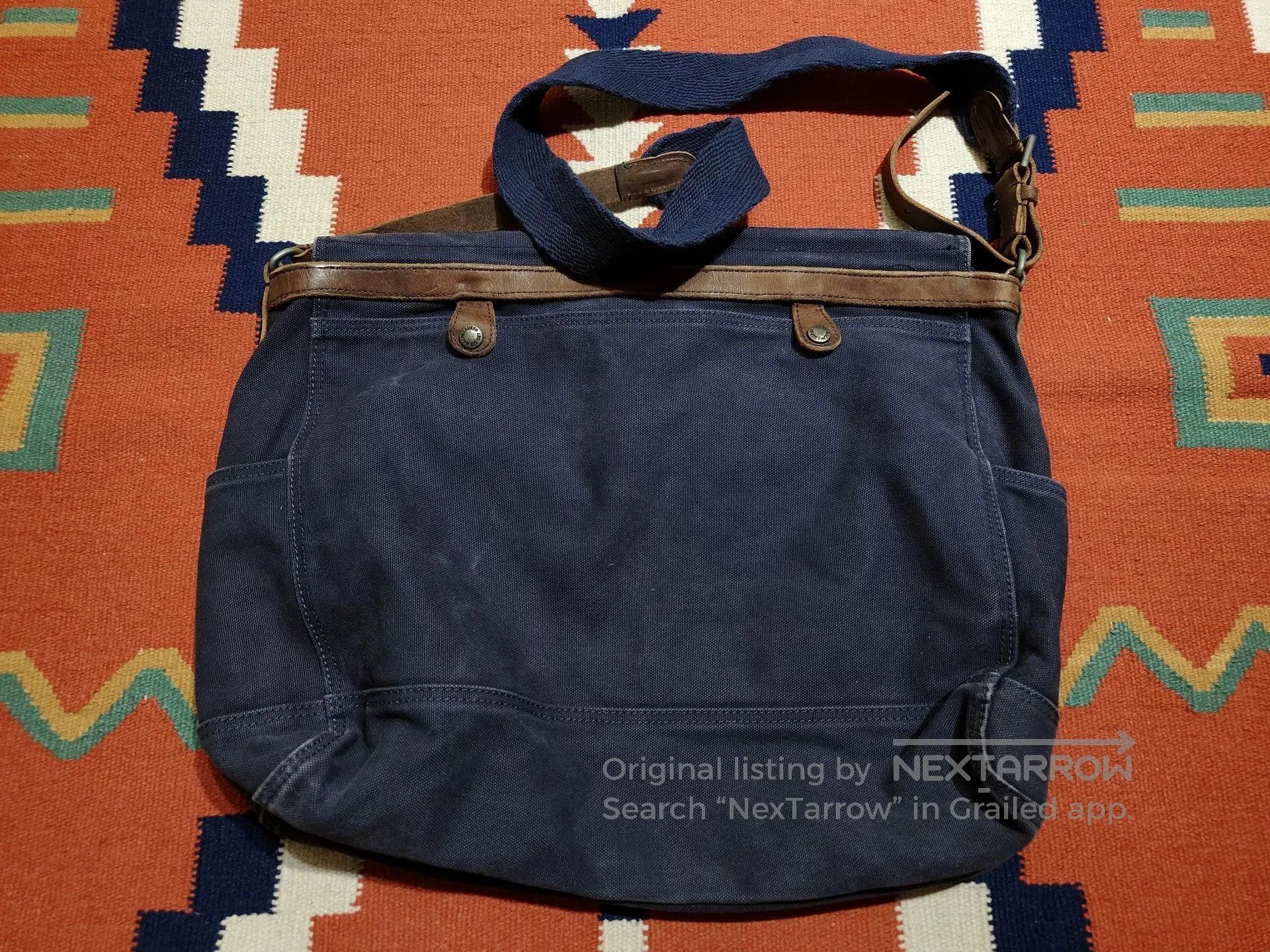 RRL Ralph Lauren RRL Ralph Lauren Nautical Shoulder Bag. Size ONE SIZE - 2 Thumbnail