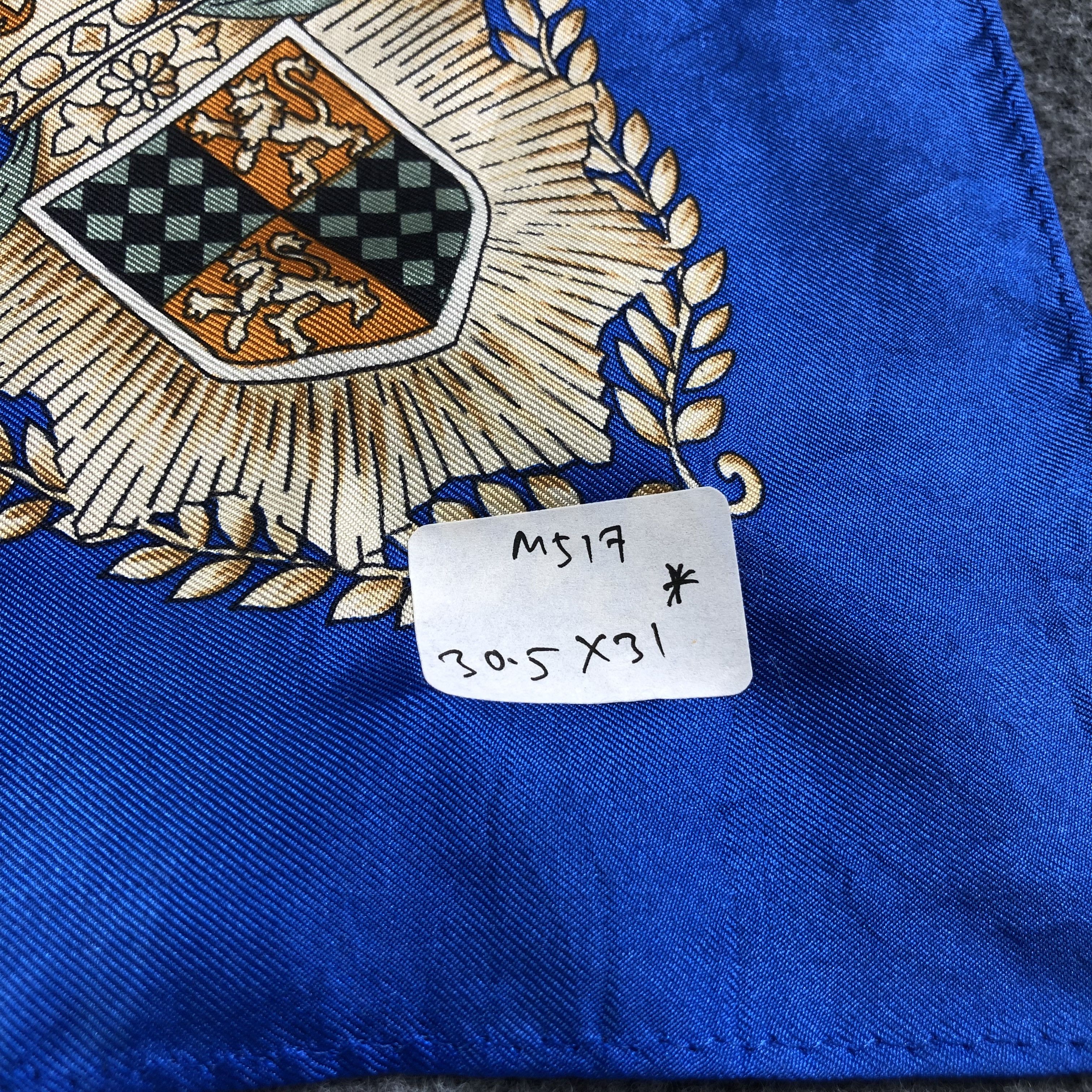 Japanese Brand Luxury Design Silk Scarf M517 Size ONE SIZE - 11 Thumbnail