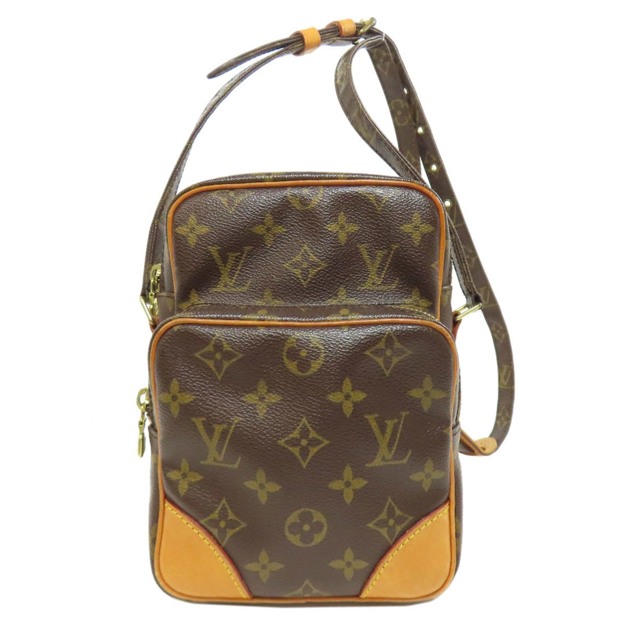 Louis Vuitton M45236 Amazon Shoulder Bag Monogram Canvas Women's Louis Vuitton in Brown