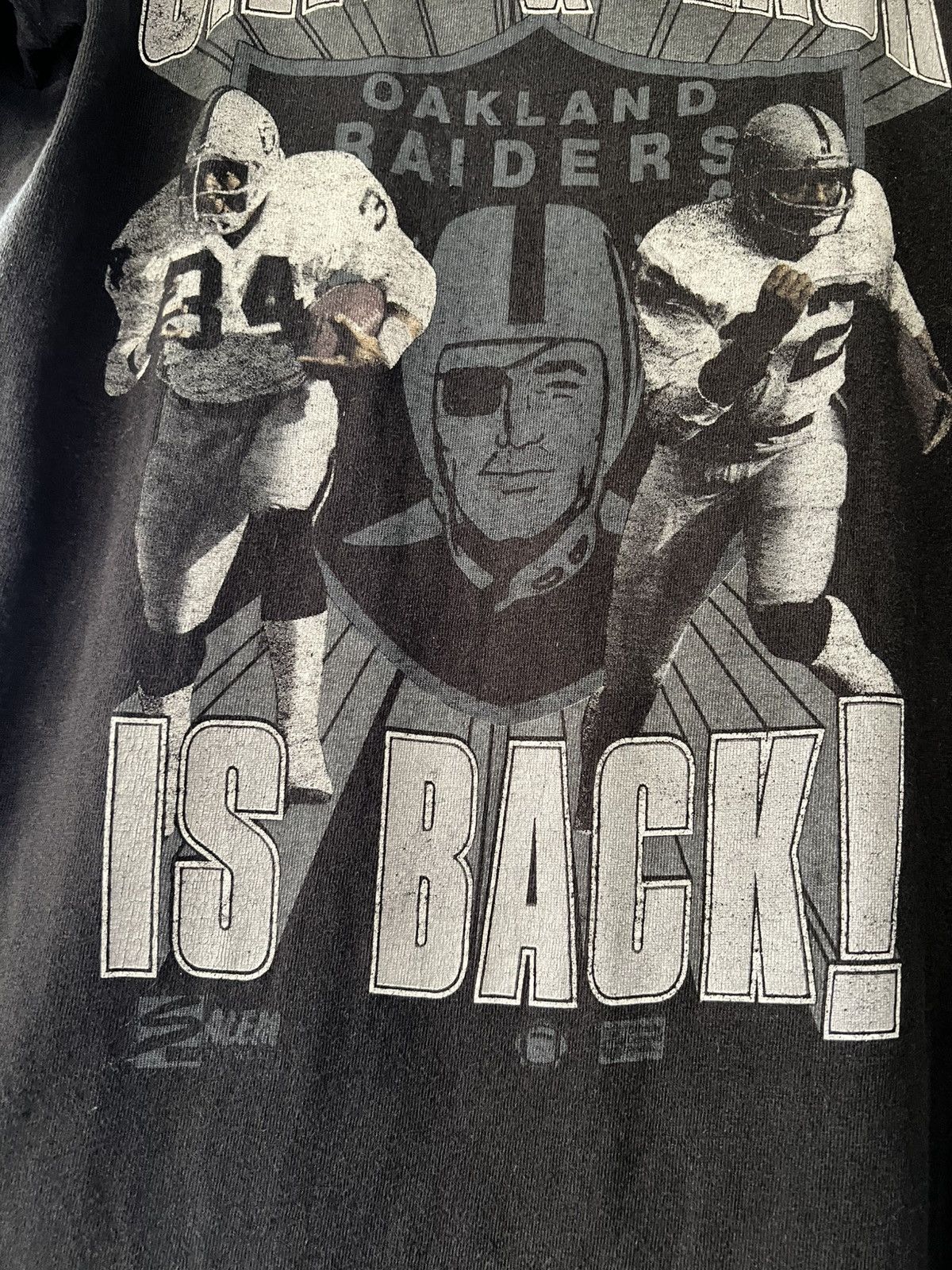 NFL Vintage Late 80’s/Early 90’s Raiders Tee - Single Stitched Size US M / EU 48-50 / 2 - 4 Thumbnail