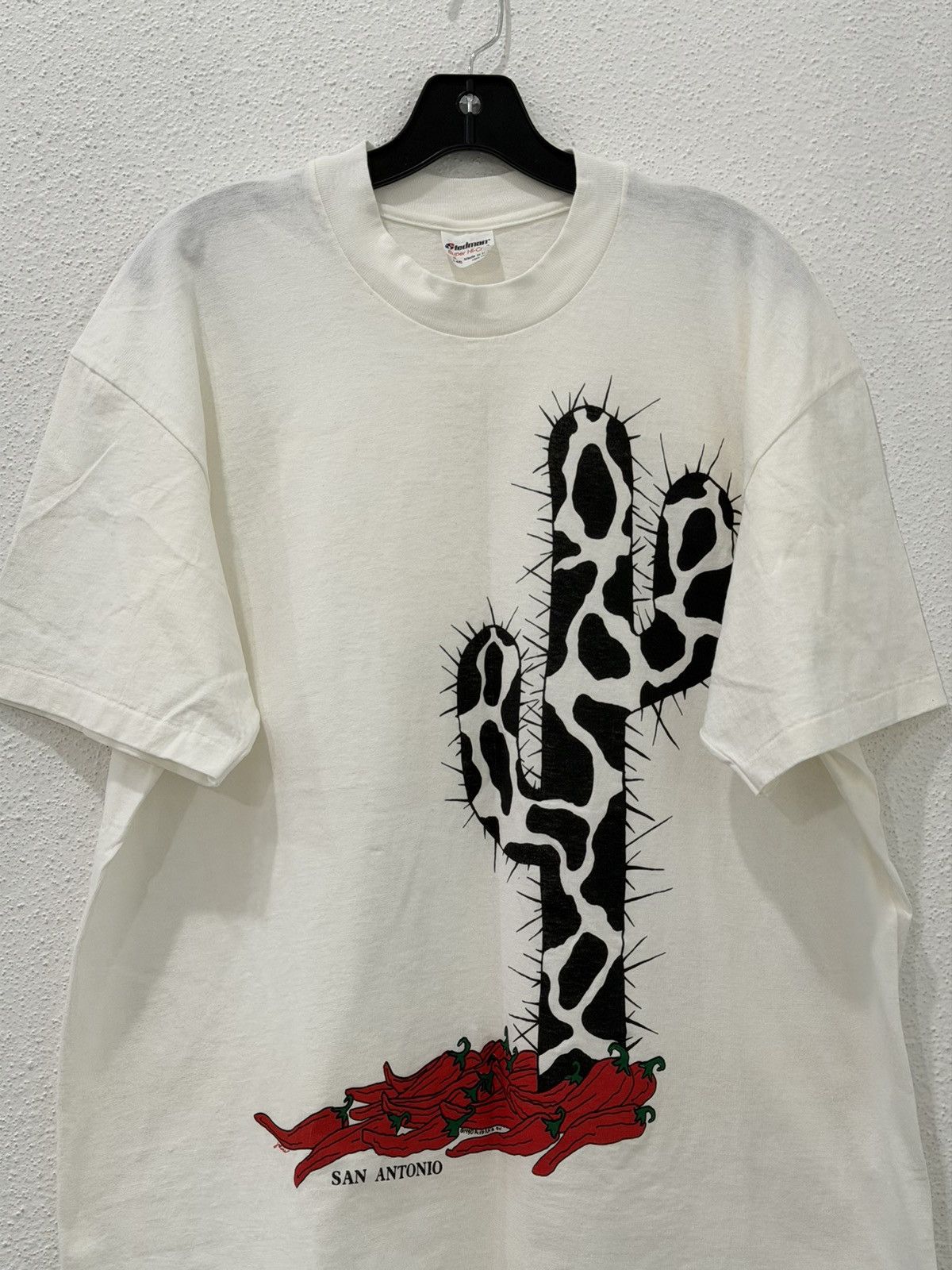 Vintage Vintage 90s San Antonio Cactus Chili Pepper Graphic Tee XL Size US XL / EU 56 / 4 - 2 Thumbnail