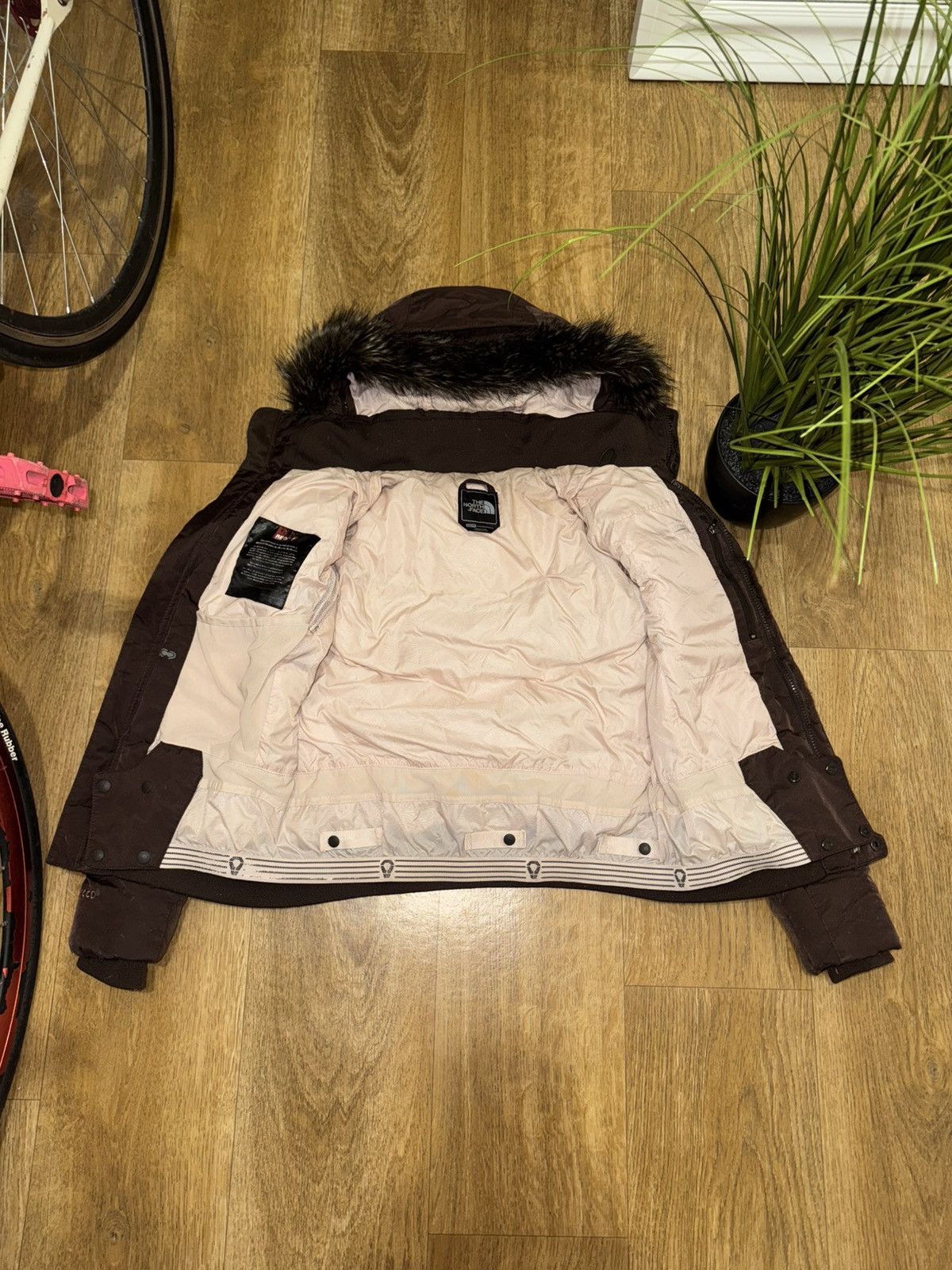 The North Face RARE SKI THE NORTH FACE BROWN MULTIPOCKET DOWN PUFFER JACKET Size XS / US 0-2 / IT 36-38 - 6 Thumbnail