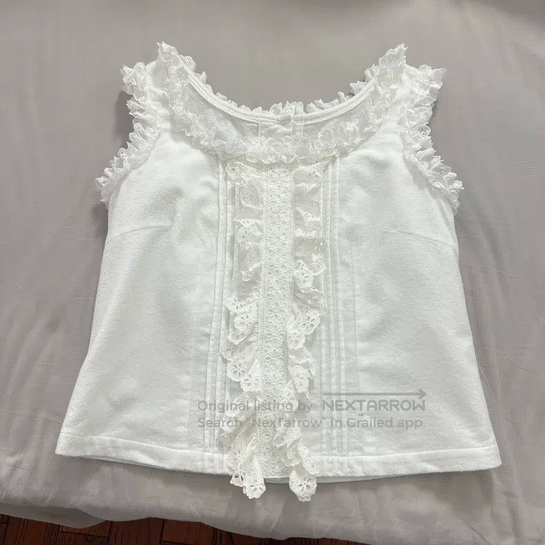 Comme des Garcons Comme Des Garcons Lace Top Size S / US 4 / IT 40 - 1 Thumbnail