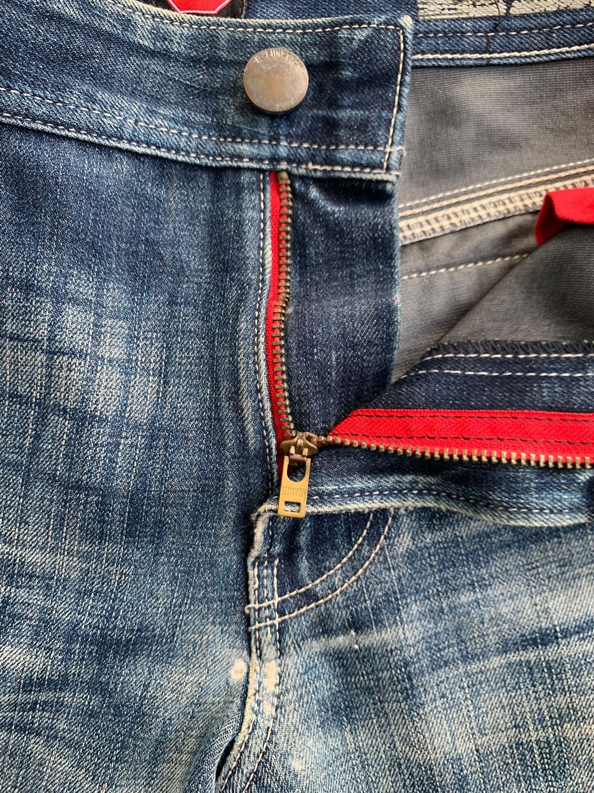 Designer × Edwin Go Wind Stopper Denim Rare Design By Edwin Size US 32 / EU 48 - 9 Thumbnail