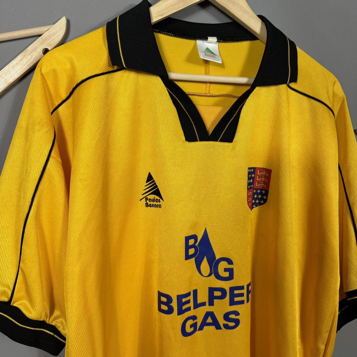 Vintage 1998-1999 Belper Town FC Football Jersey by Pauloa Benara Size US XL / EU 56 / 4 - 2 Thumbnail