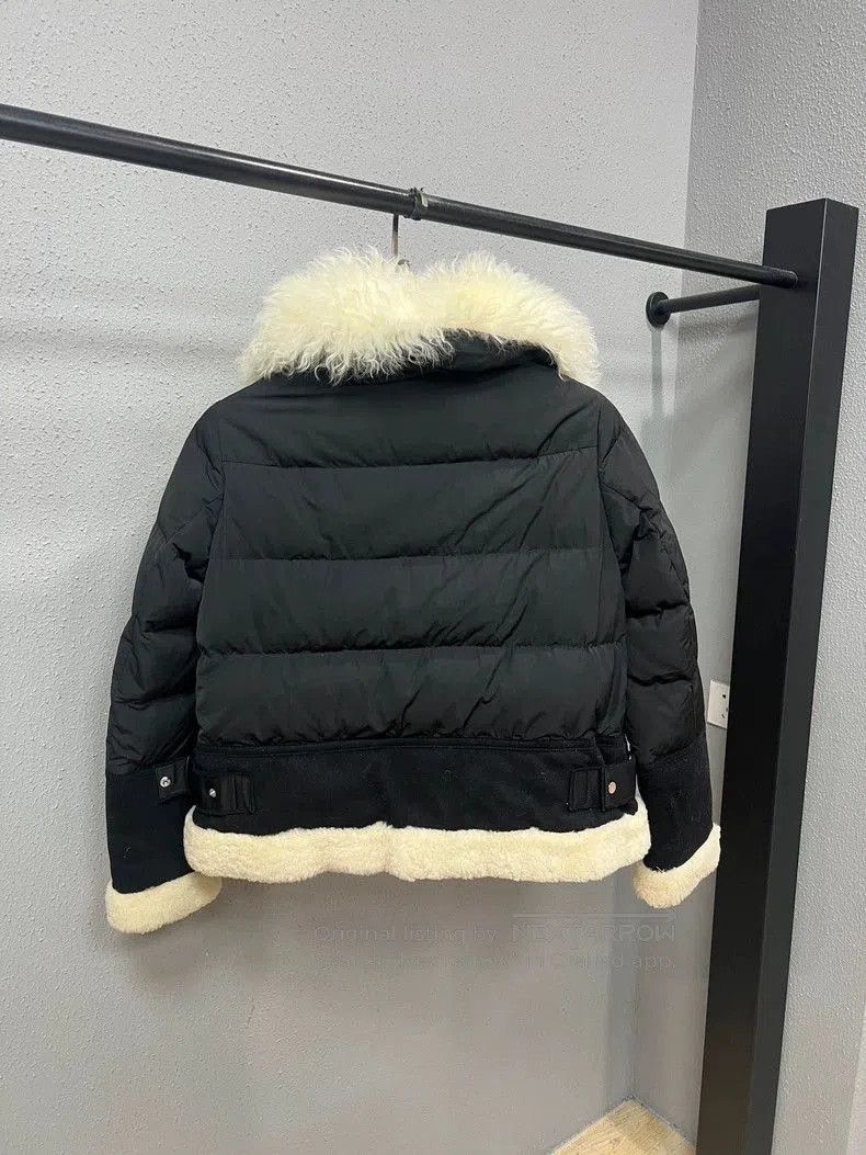 Moncler Moncler Fur Collar Down Jacket. Size US M / EU 48-50 / 2 - 2 Thumbnail