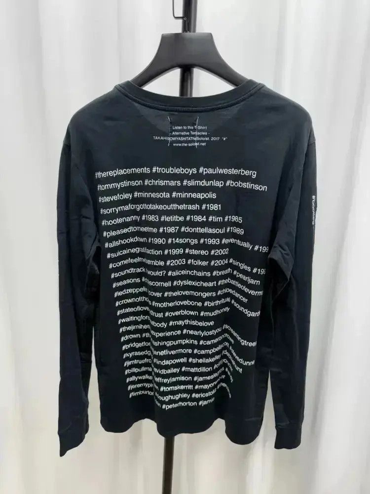 Takahiromiyashita The Soloist. Sz 50 Takahiromiyashita the Soloist Lyrics L/S Tee Size US M / EU 48-50 / 2 - 4 Thumbnail